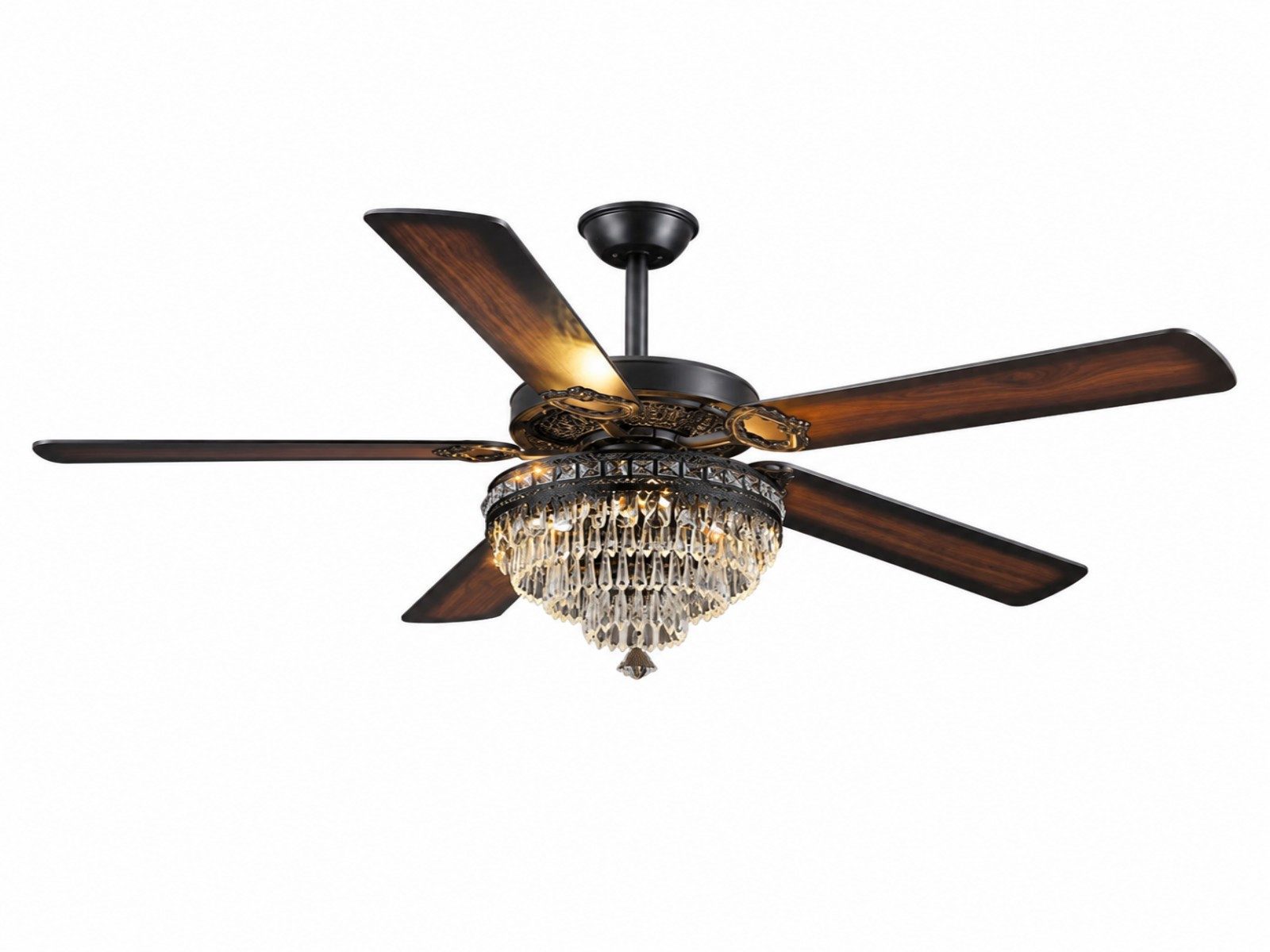 Surtime Deckenventilator im Kristall-Design