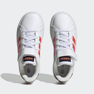 adidas Sportswear GRAND COURT COURT ELASTIC LACE AND TOP STRAP Sneaker Design auf den Spuren des adidas Superstar