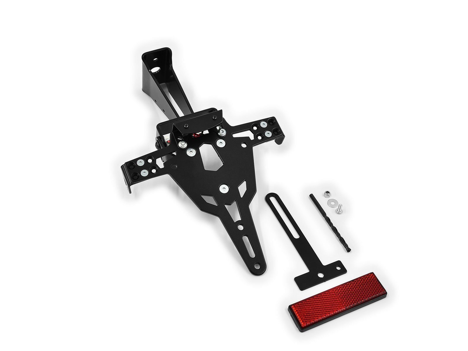 ZIEGER Kennzeichenhalter Pro Kennzeichenhalter kompatibel mit Ducati 848 BJ 2007-13, 1098 BJ 2