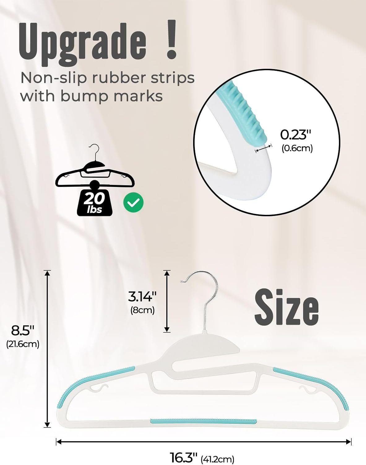 House Day Kleiderbügel Kunststoff, Kleiderbügel Platzsparend, (Packung, 50- günstig online kaufen