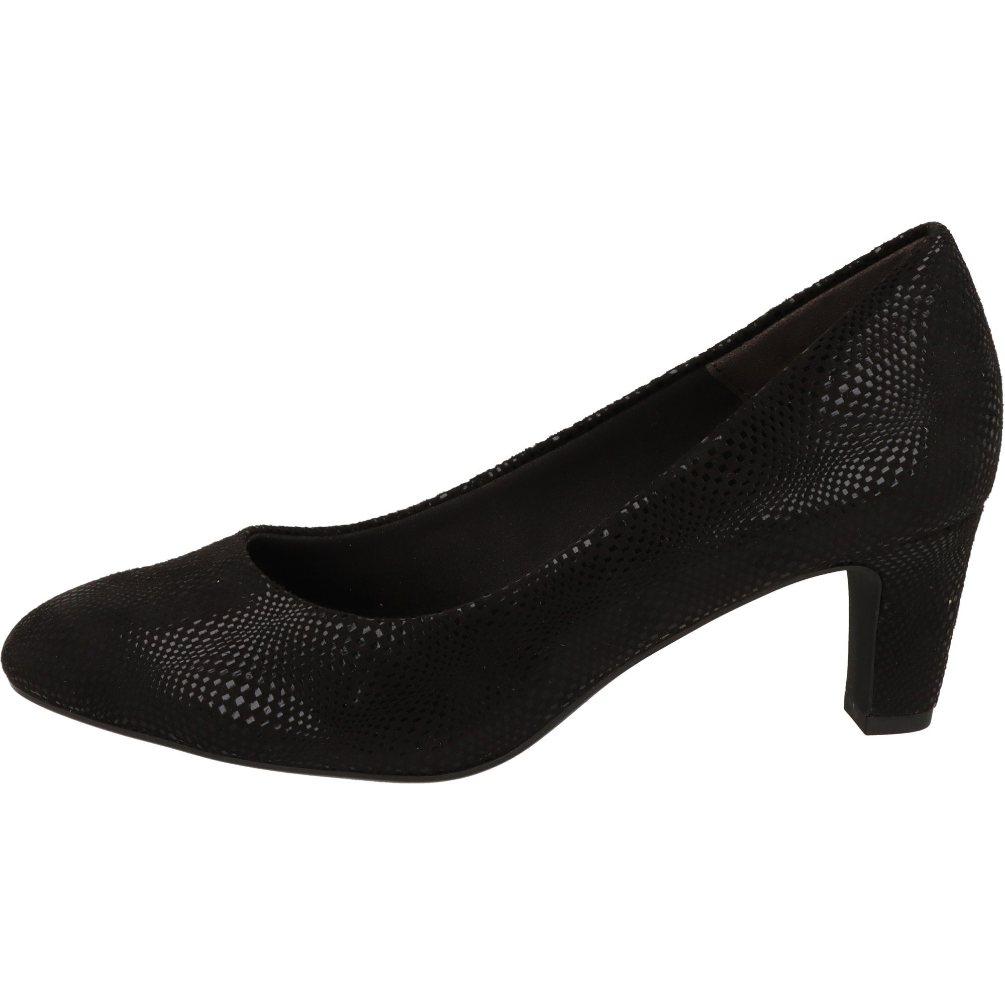 Black Vegan Struct. Schuhe 1-22418-20 Damen Pumps Tamaris elegante