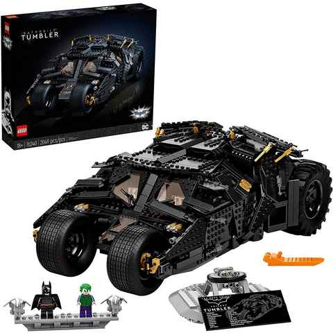 LEGO® Spielbausteine DC Batman 76240 Batmobil Becher Bausatz, Figuren: Batman und Joker, (2049 St)