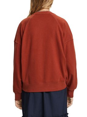 Esprit Sweatshirt Recycelt: Sweatshirt mit Rundhalsausschnitt (1-tlg)