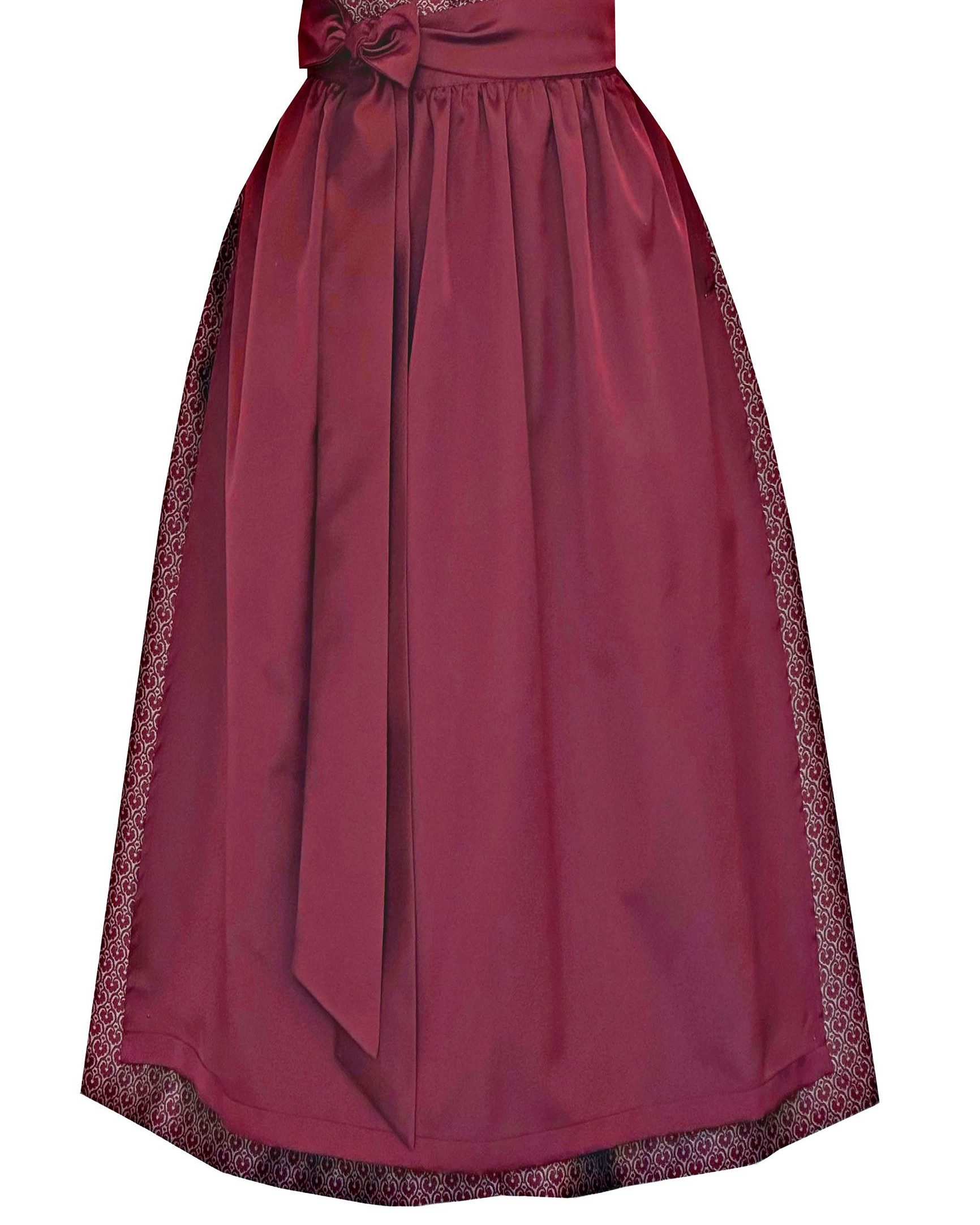 Alpenmärchen Dirndl Langes Dirndl Avelina in beere - ALM1051