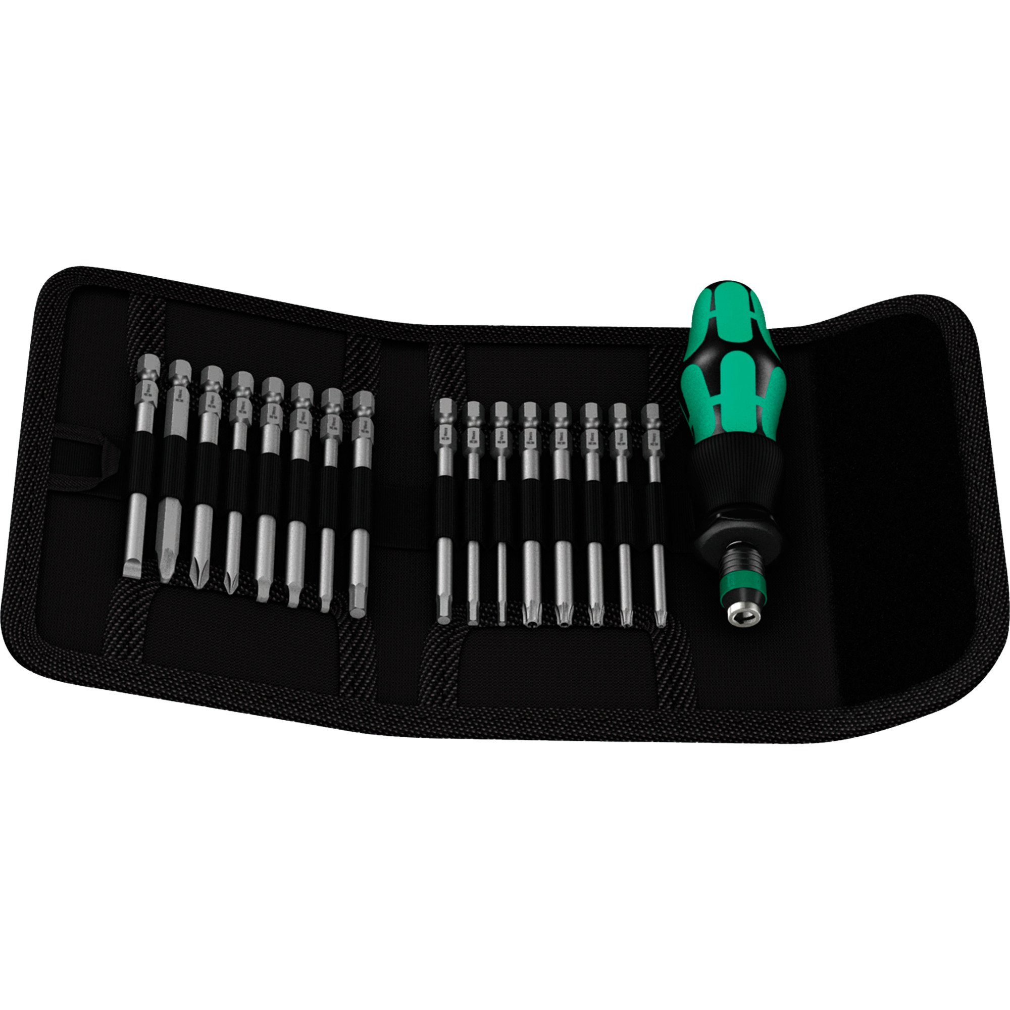 Wera Werkzeugset Wera Kraftform Kompakt 60 Imperial, 17-teilig, (17-tlg)