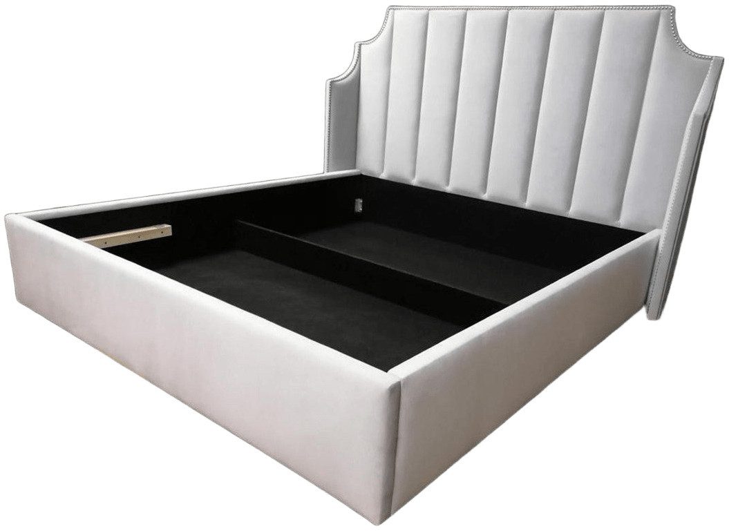 Xlmoebel Bett Modernes Doppelbett aus Leder für luxuriöse Schlafzimmer in Hotels (Bett), Hergestellt in Europa