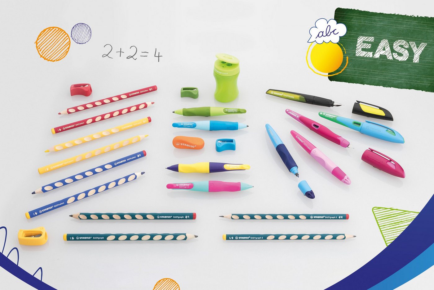 Thumbnail - STABILO Buntstift Buntstift Easycolors Klappetui mit 6 Stiften Linkshänder