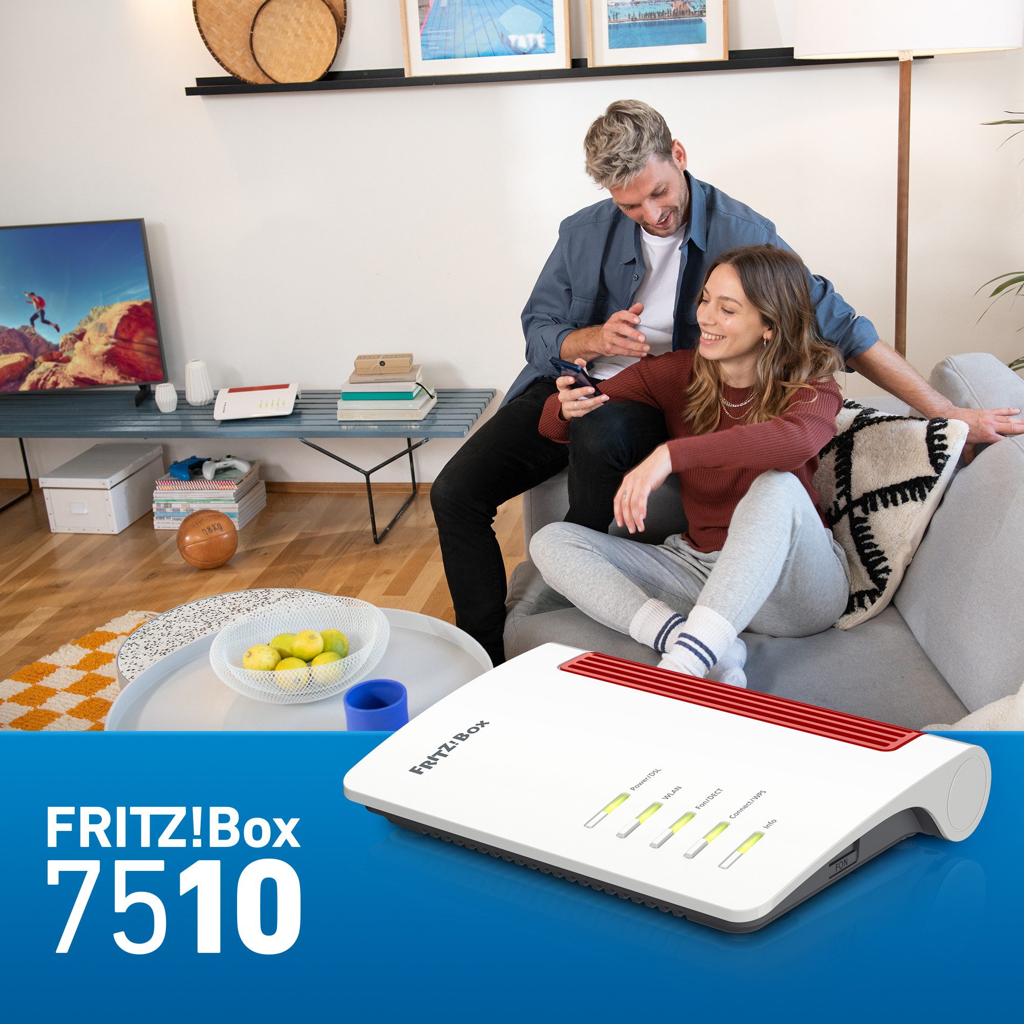 Box FRITZ! 7510 wireless router