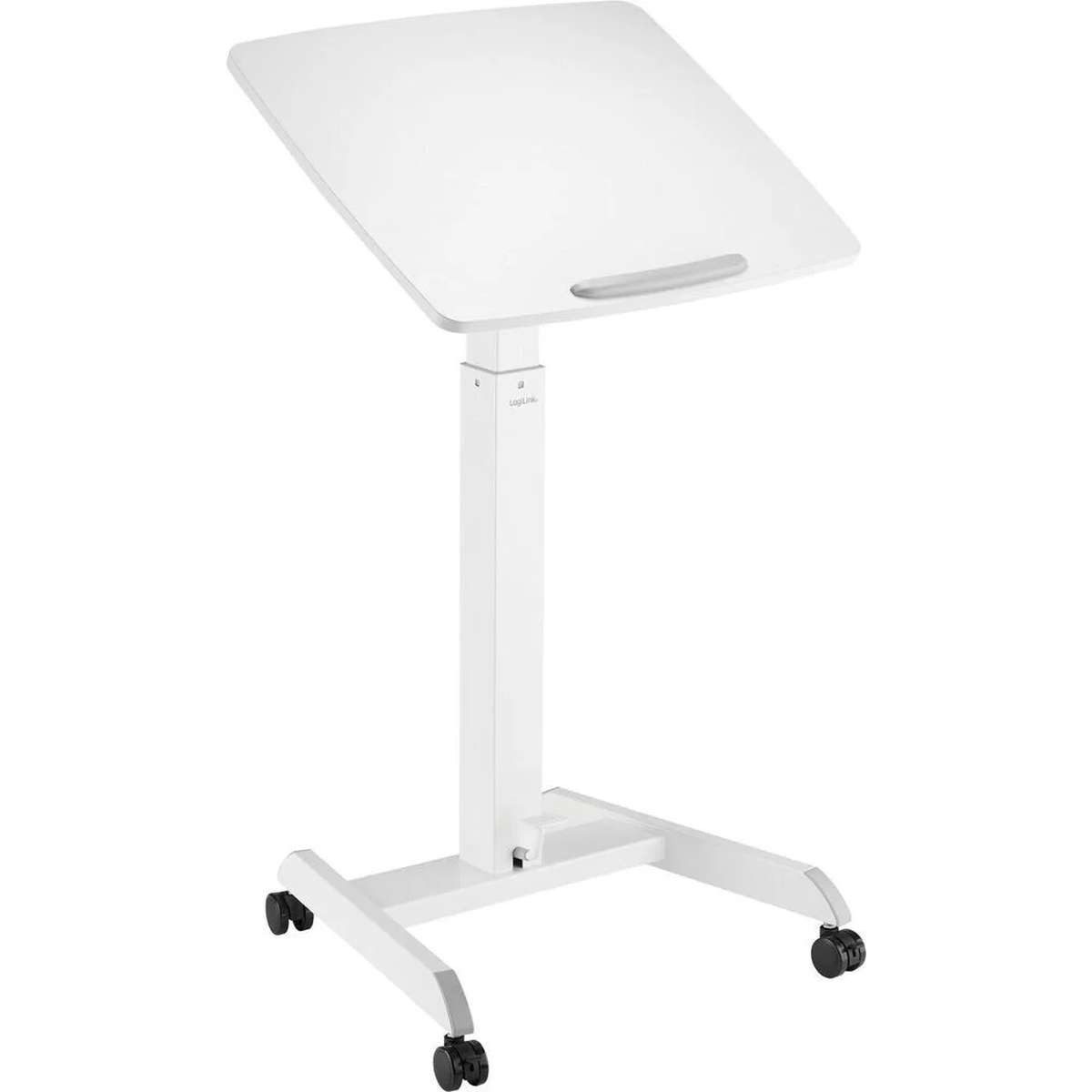 LogiLink Stehpult LogiLink EO0035 - Workstation rollbar höhenverstellbar weiß