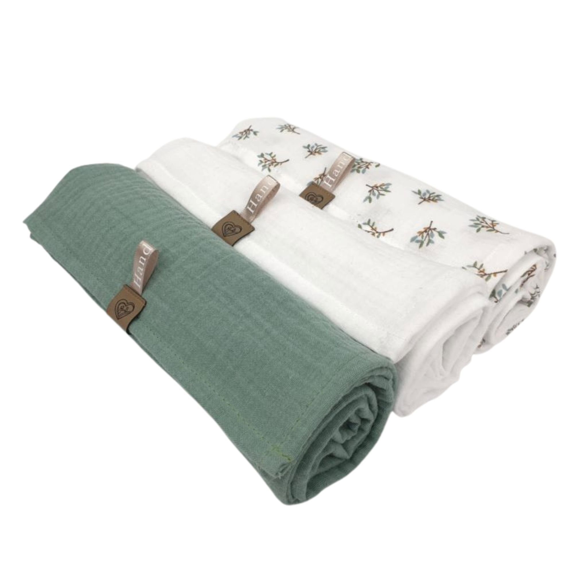 Spucktuch Musselin Baby Spucktücher Set - Stoffwindeln Mullwindeln