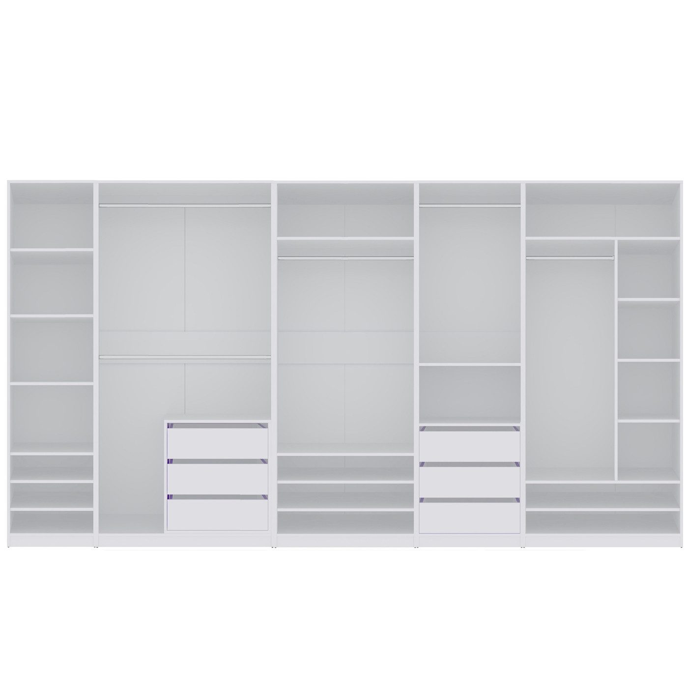 Marmex Möbel Schrank-Set TRES SET R/B günstig online kaufen