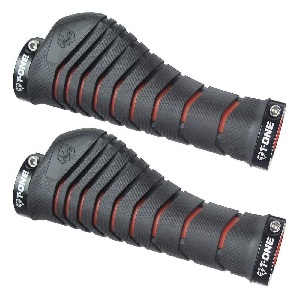 Fahrradlenkergriff Griffe "Aero", 2x Schraubensicherung, 130 mm