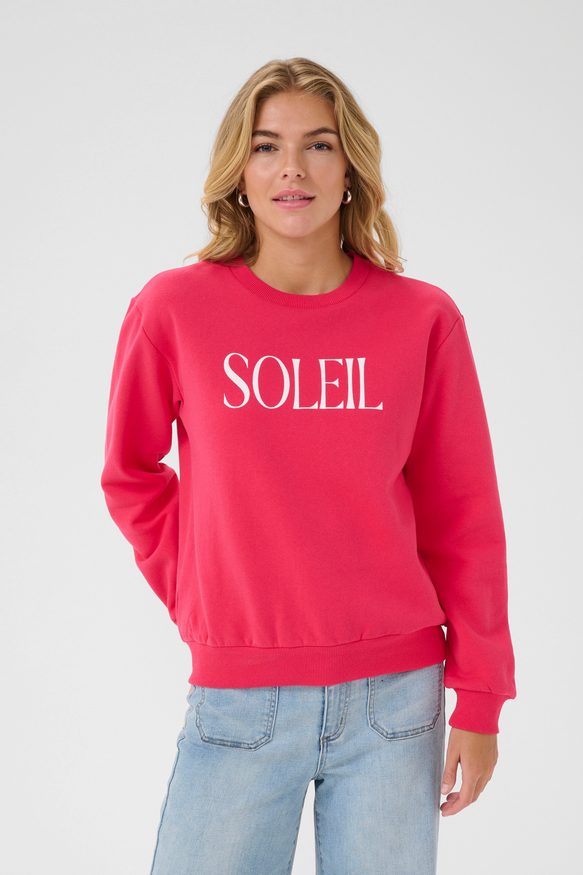 KAFFE Fleecepullover Sweatshirt KAanne