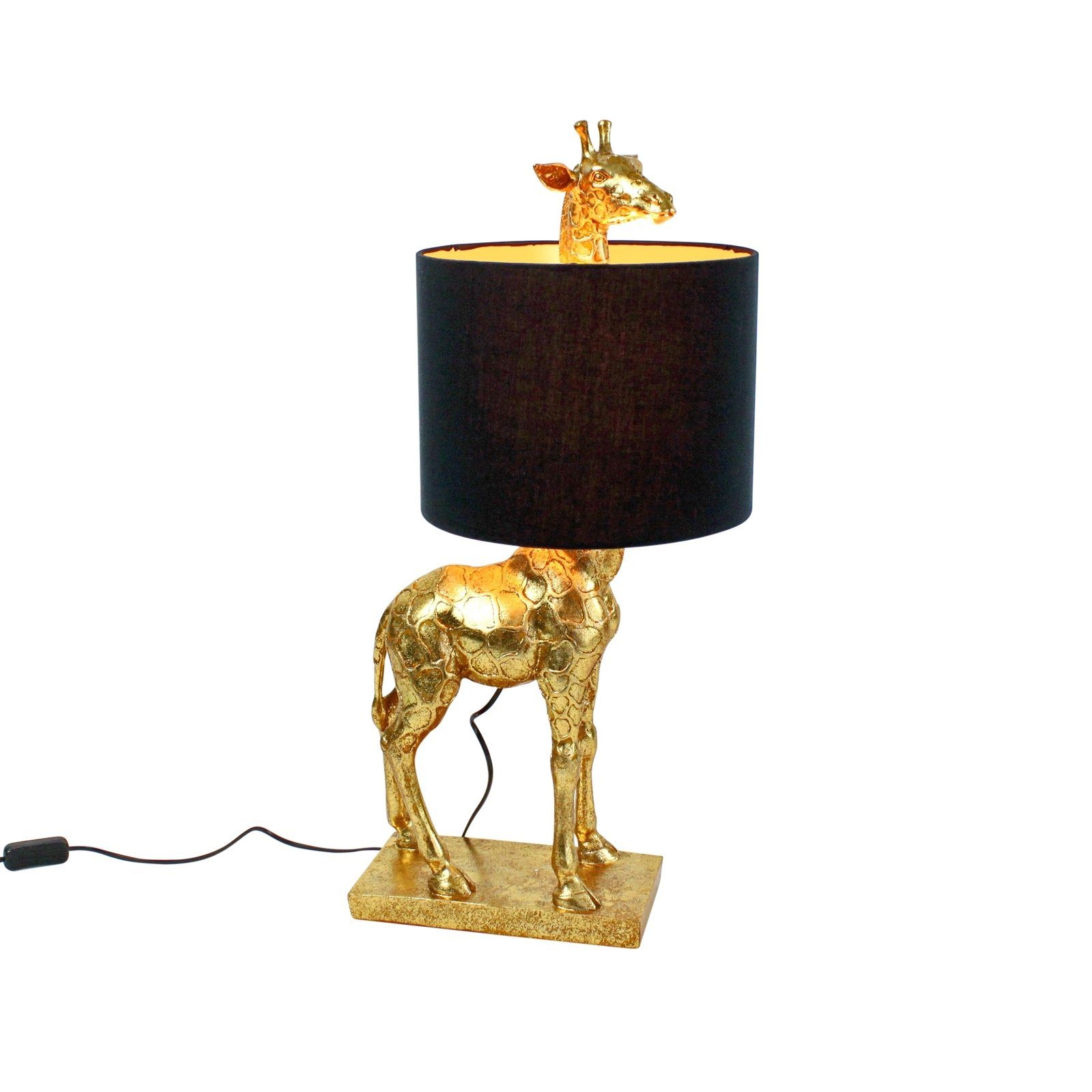 Werner Voß Tischleuchte Giraffe - Tischleuchte Tischlampe Lucie, ohne Leuchtmittel