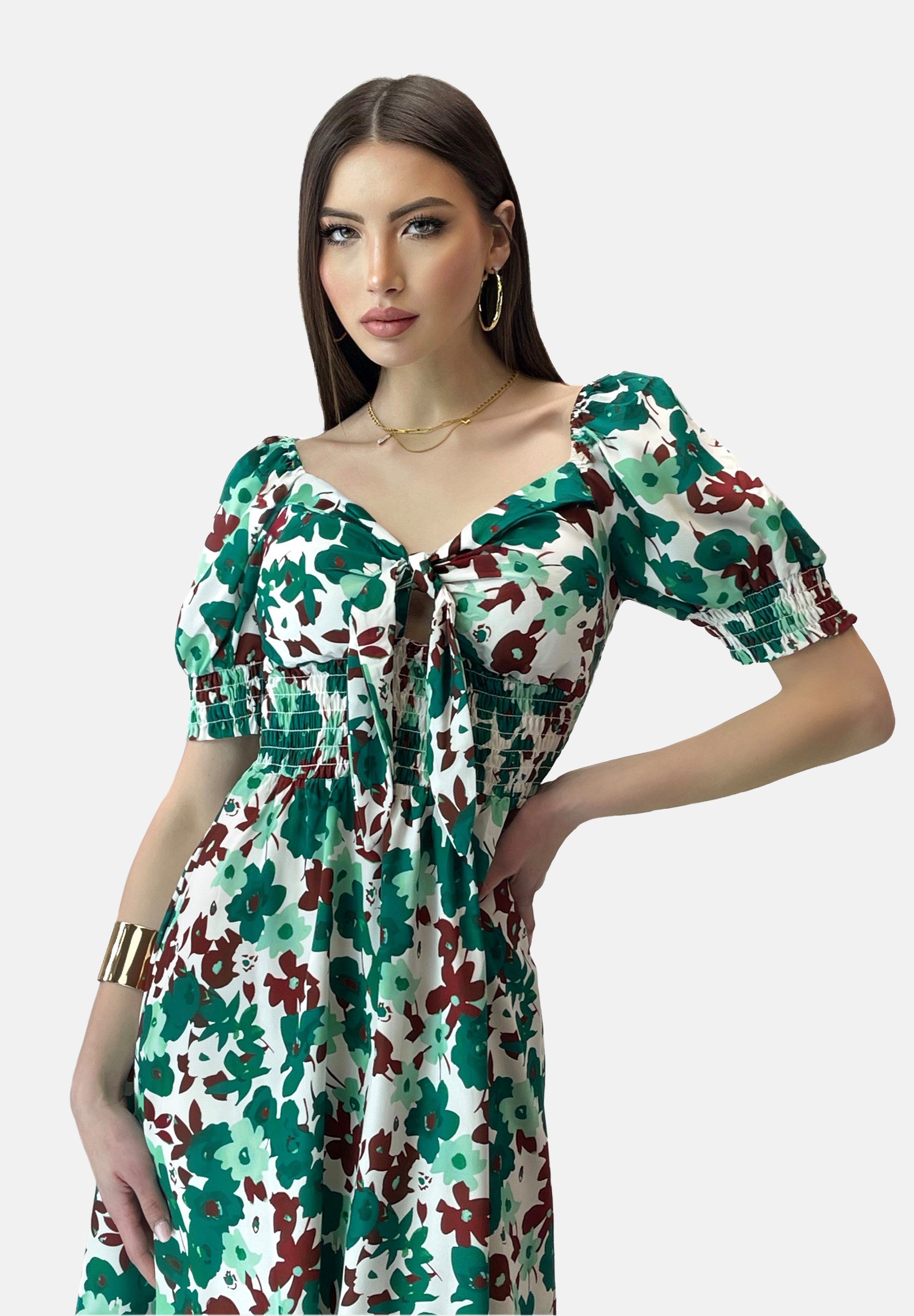 Elara Sommerkleid Elara Damen Sommerkleid (1-tlg) günstig online kaufen
