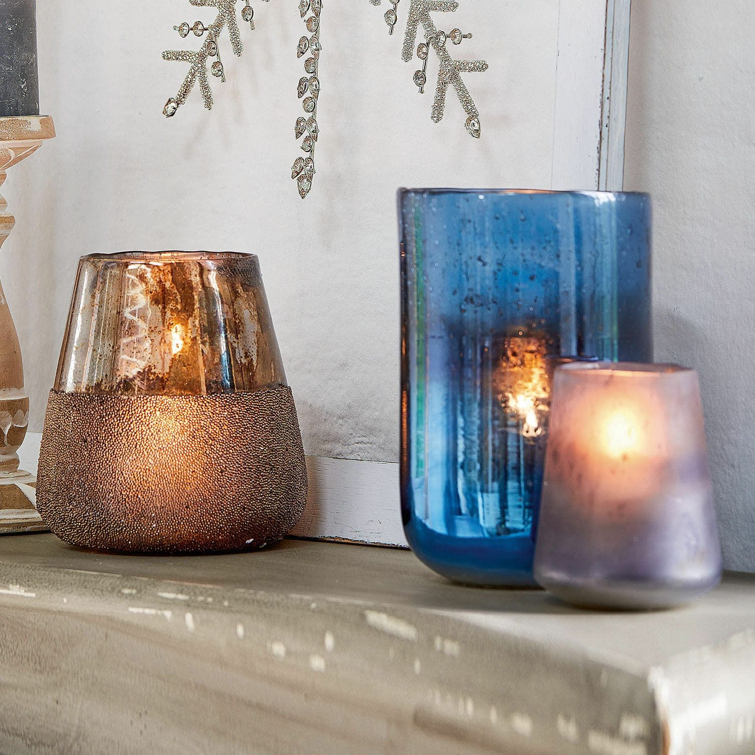 Mirabeau Windlicht Windlicht 6er Set Paro blau (6er Set, 6er Set), none – Bild 3 von 3