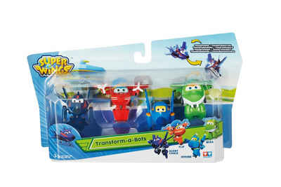 Vago®-Toys Actionfigur »Super Wings Transform-a-bots 4 Figuren Set«, (Set)