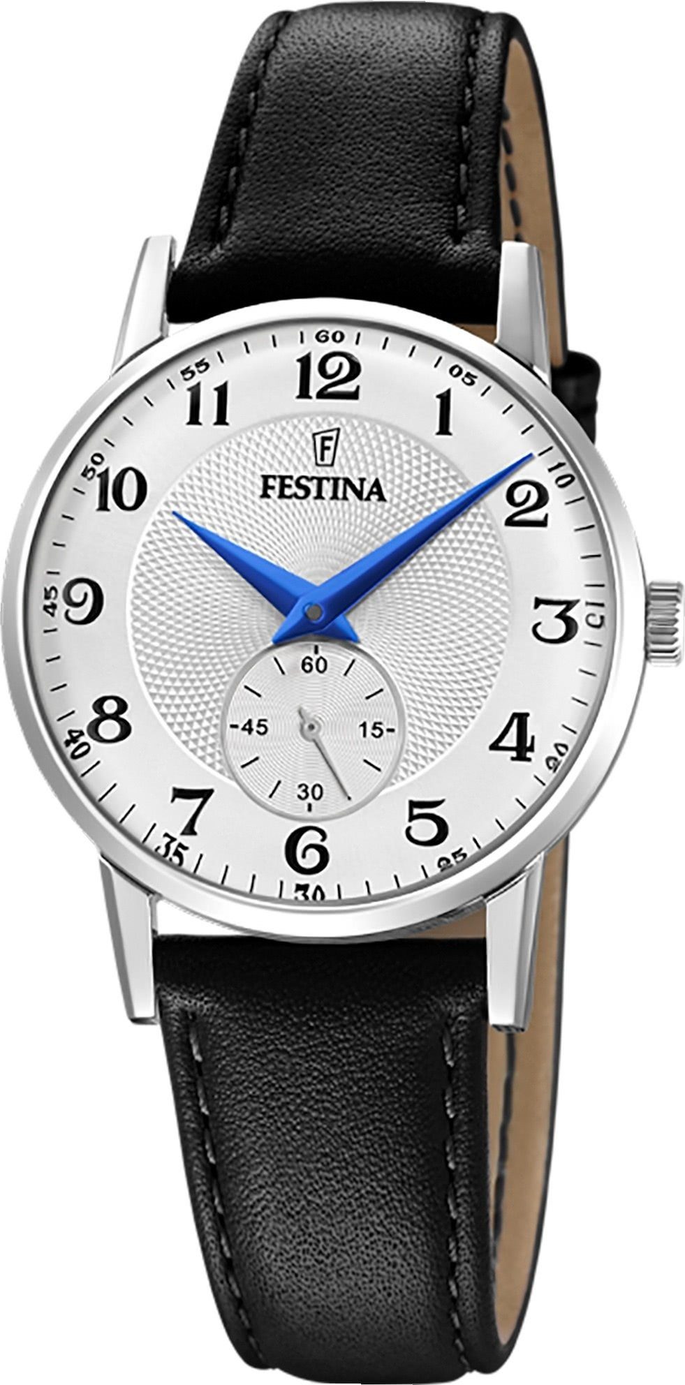 Quarzuhr Festina Damenuhr Klassik