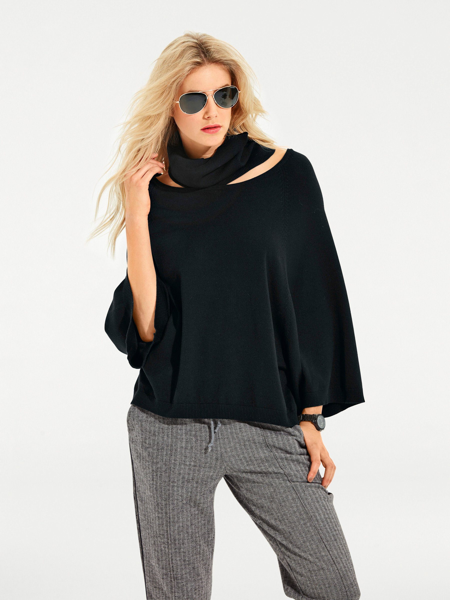 heine Strickpullover Fledermauspullover .