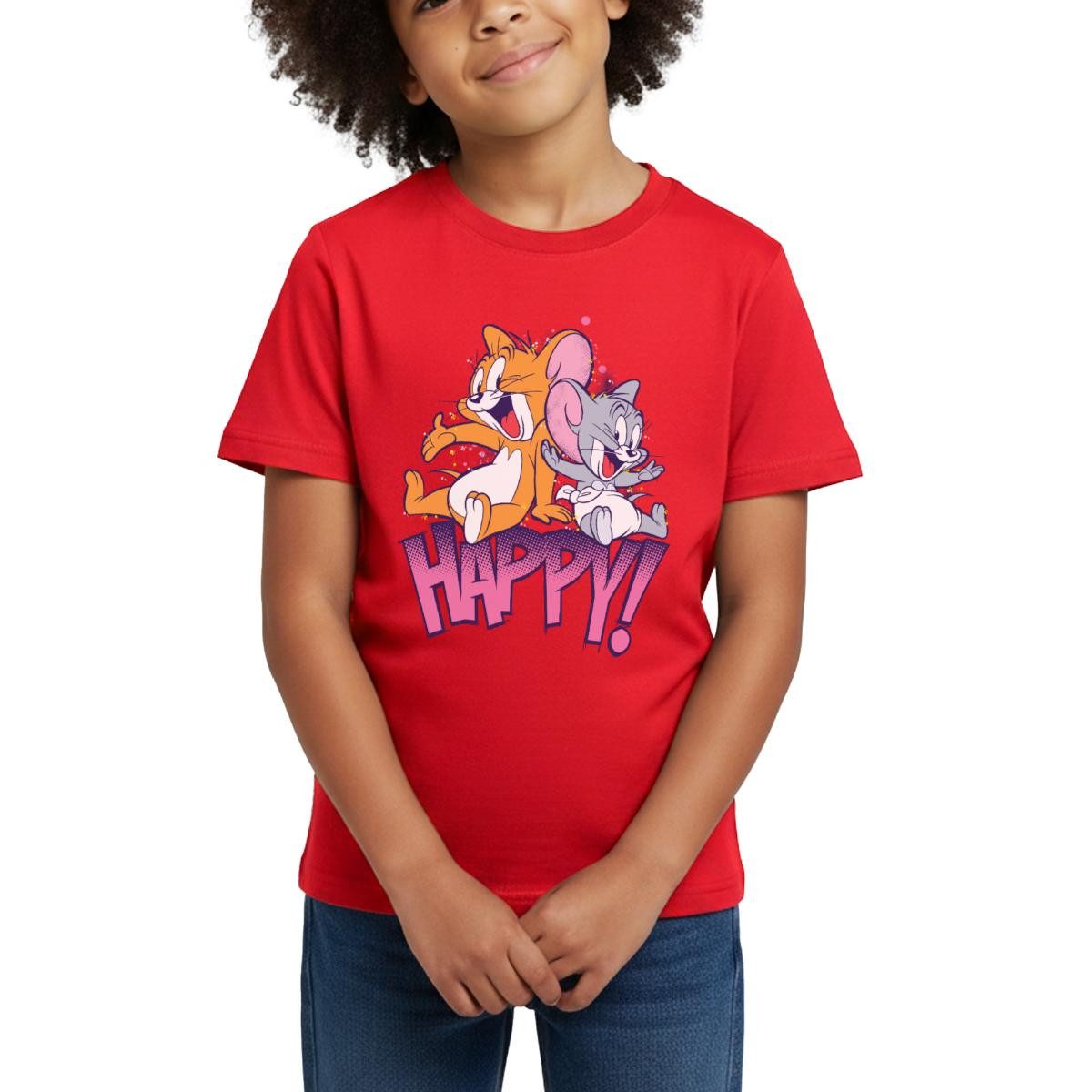 T-Shirt Tom Und Jerry Jerry und Nibbles Kinder T-Shirt