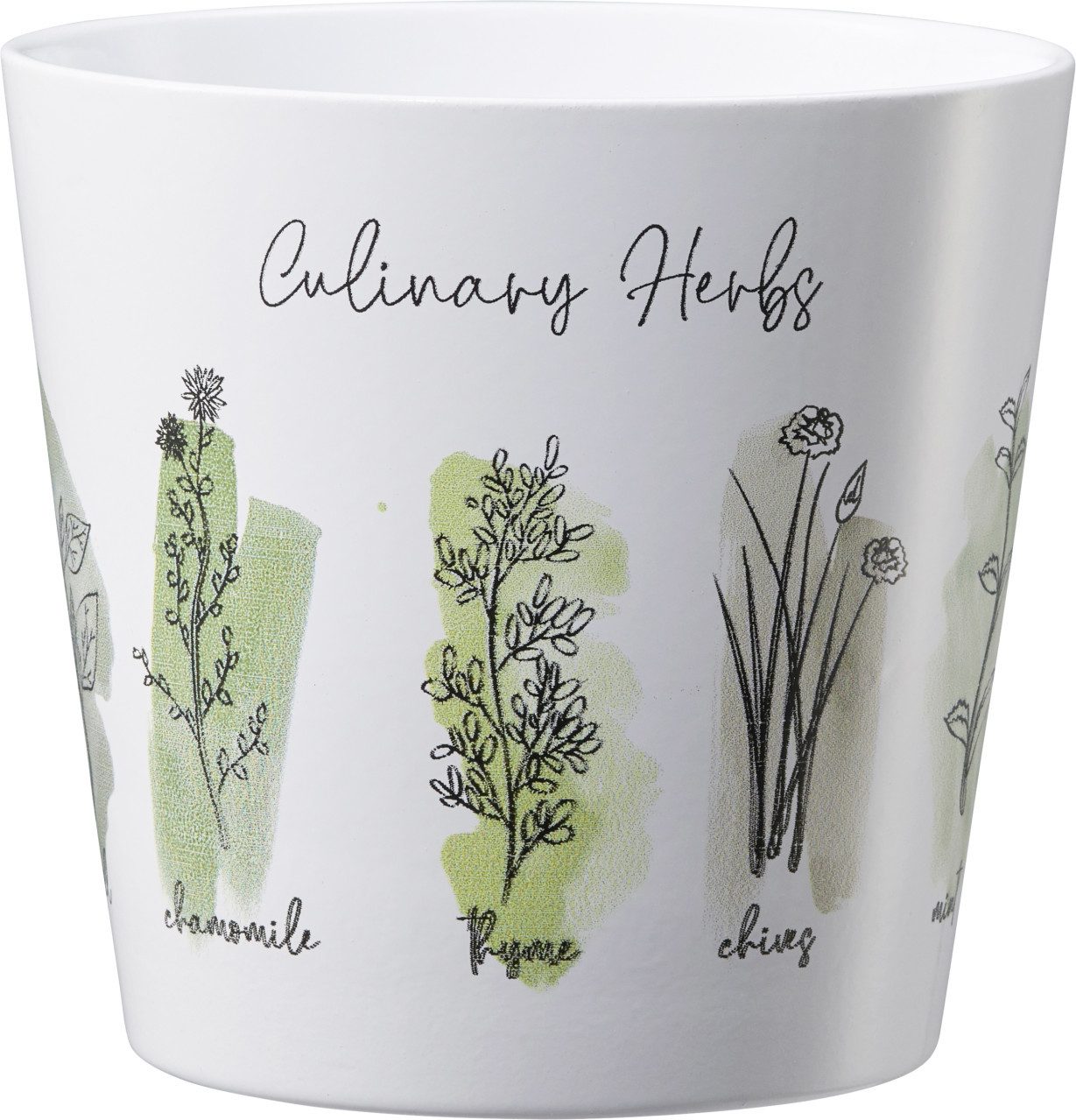 Scheurich Übertopf Scheurich Übertopf Culinary Herbs Ø 14 x 13,2 cm