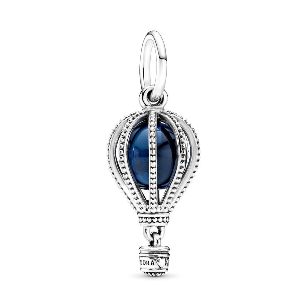 Charm-Einhänger PANDORA Charm Anhänger "Blauer Heißluftballon" 798064NMB