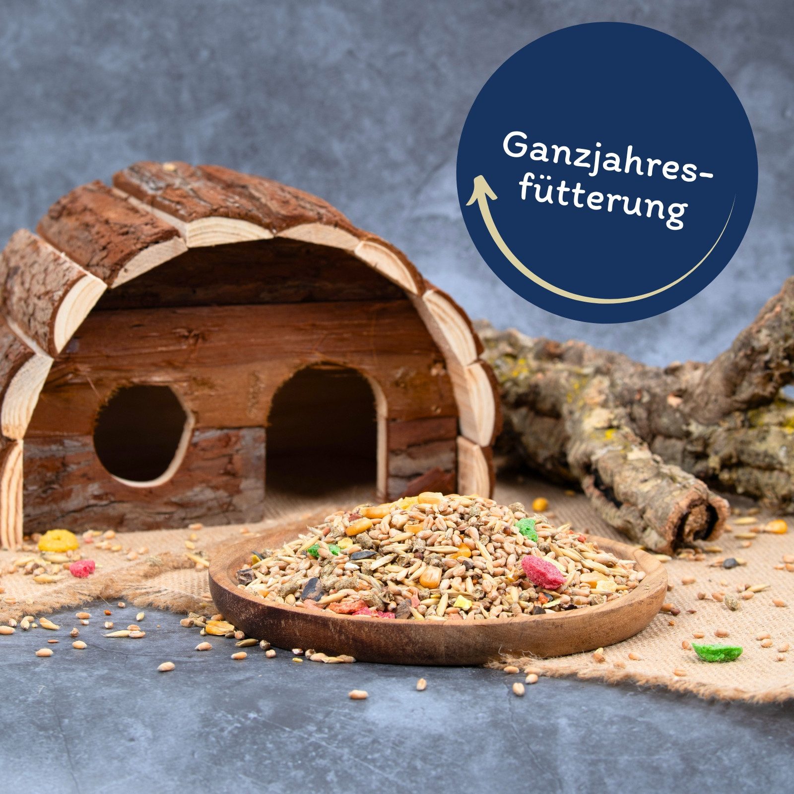 Lyra Pet 20 kg Lyra Pet® Nagerfutter Hamster Mäuse Ratten, Hauptfutter für: Nager