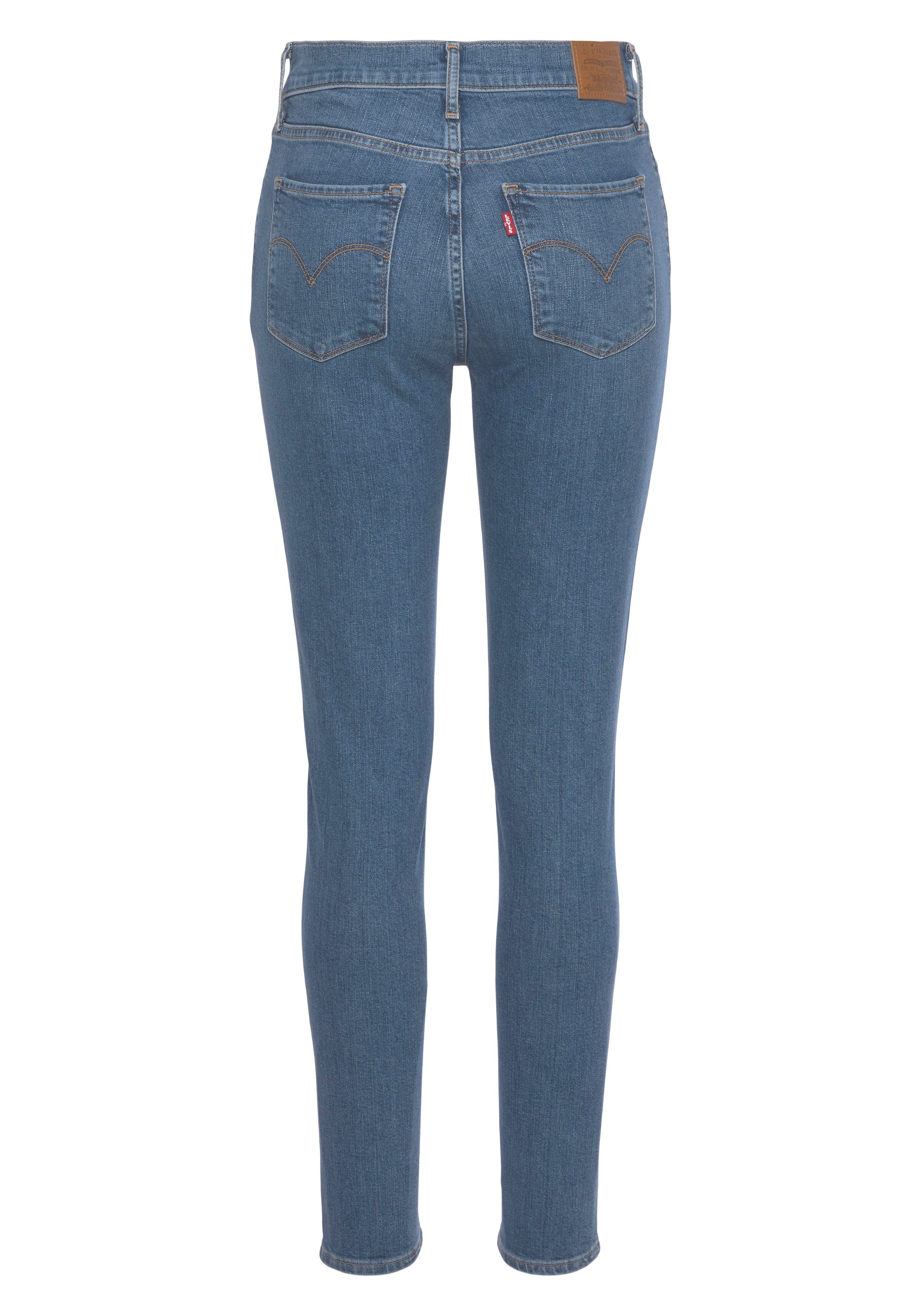 Levi's® Skinny-fit-Jeans 720 mid-blue Rise High