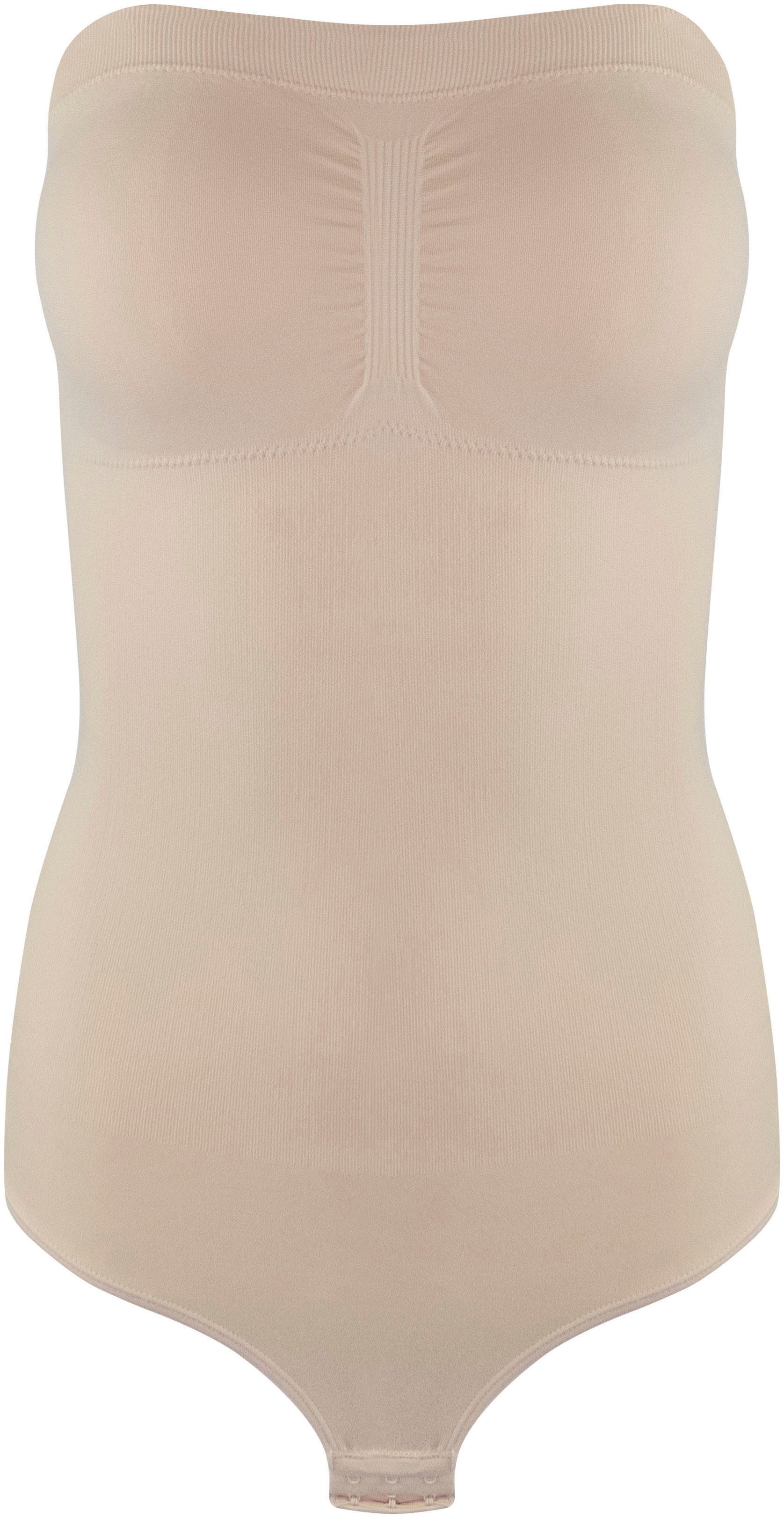 MAGIC Bodyfashion Shaping-Body Bandeau Thong Body Silikonrand an der Oberseite verhindert das Ausrollen