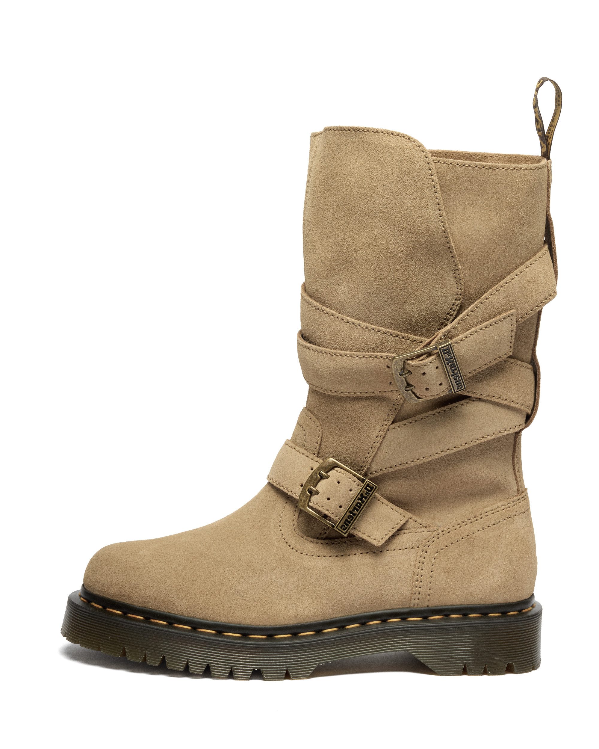 DR. MARTENS Anistone Two Strap bronx suede Ankleboots
