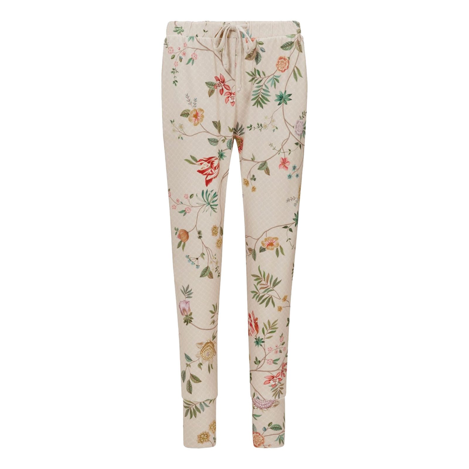 PiP Studio Leggings Bobien Long Trousers La Dolce Vita mit seitlichen Einschubtaschen