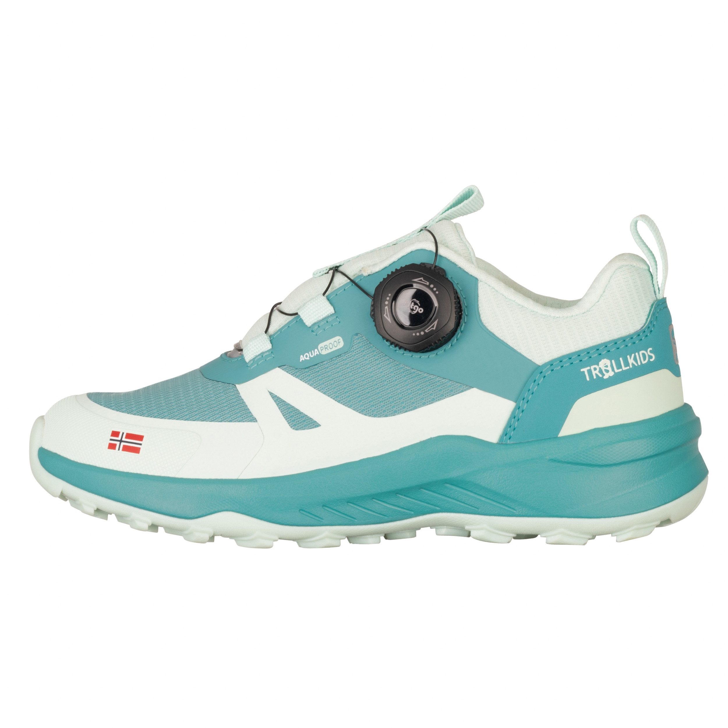 TROLLKIDS Kids Trollfjord Hiker Low XT hellblau Trekkingschuh