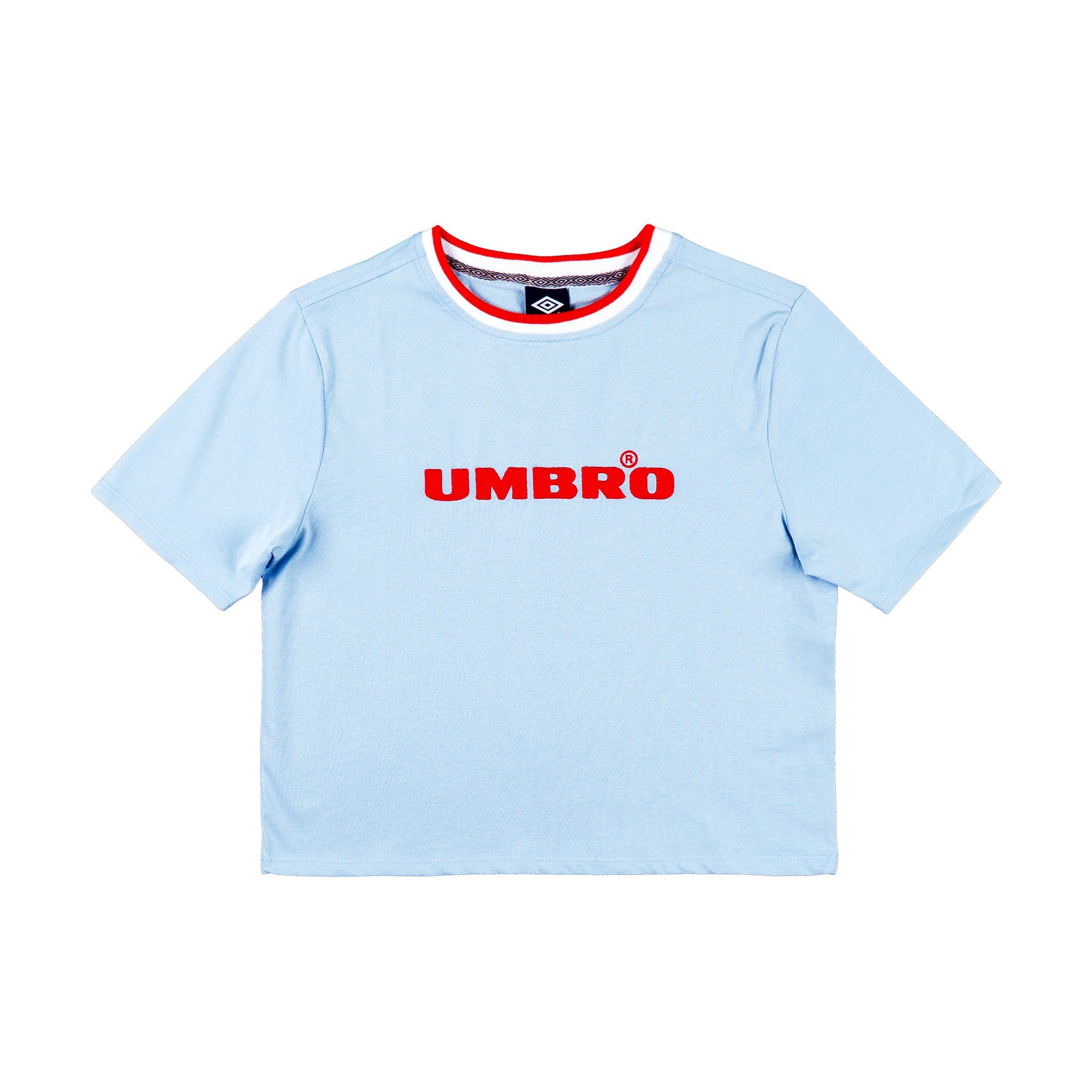 Umbro T-Shirt Umbro Damen T-Shirt Stripe Collar UASW17011
