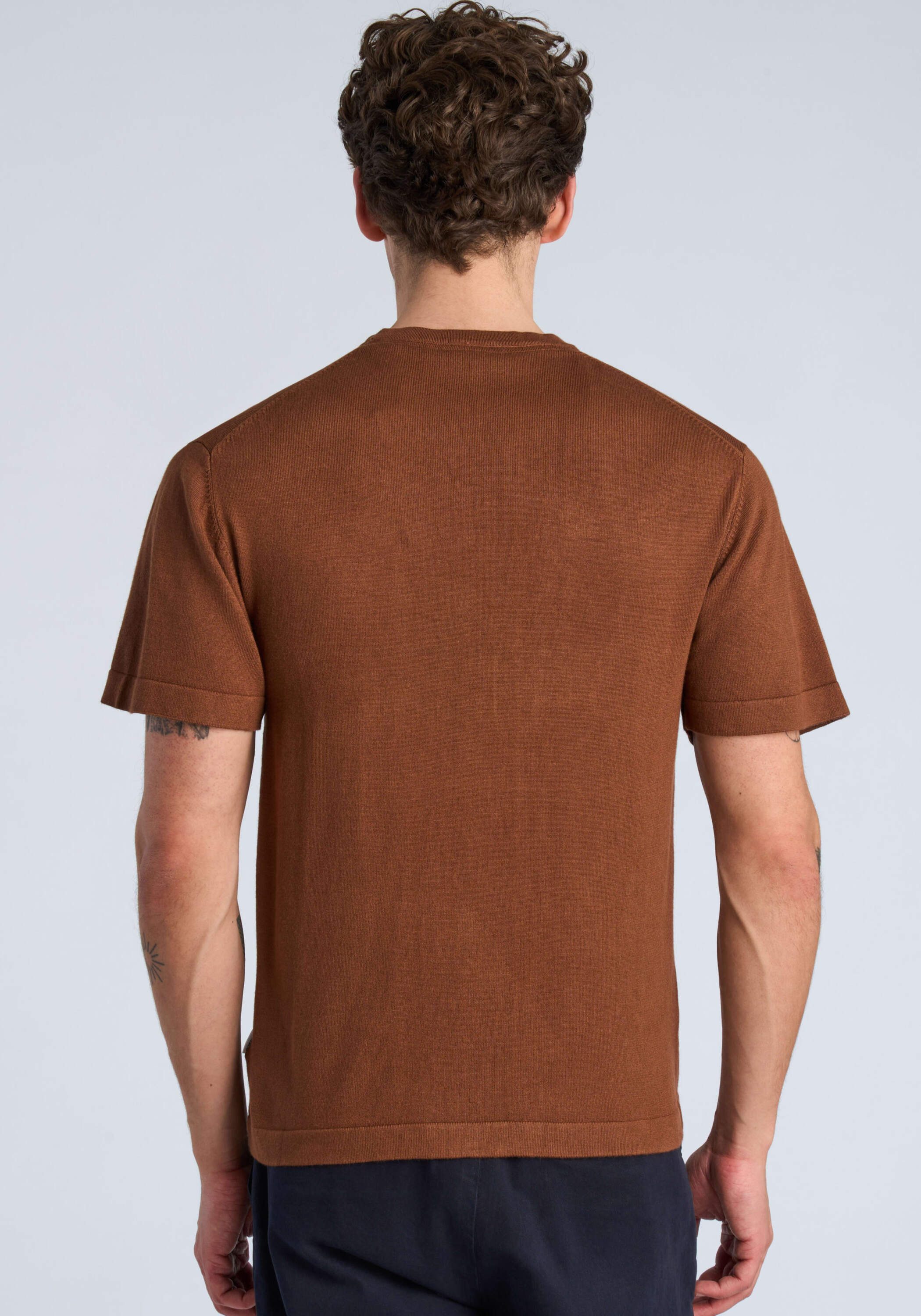 LINDBERGH Kurzarmshirt T-Shirt (Kurzarm) Oversize Fit