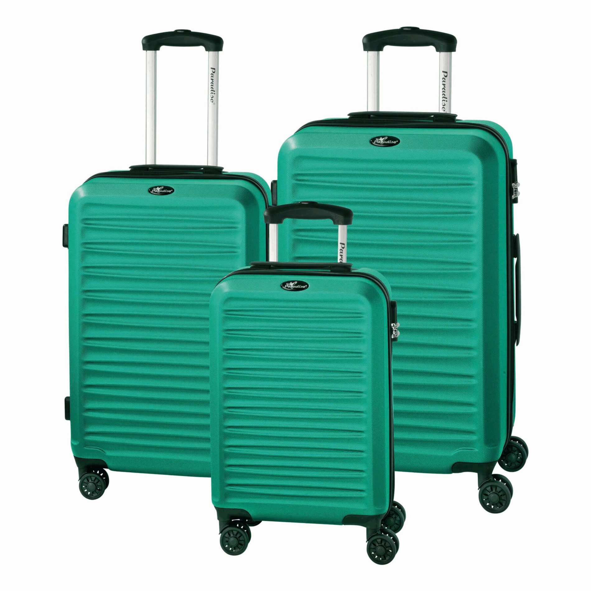 Paradise by CHECK.IN Kofferset Paradise by CHECK.IN 3-tlg. Kofferset HAVANNA 2.0 Paradise - grün