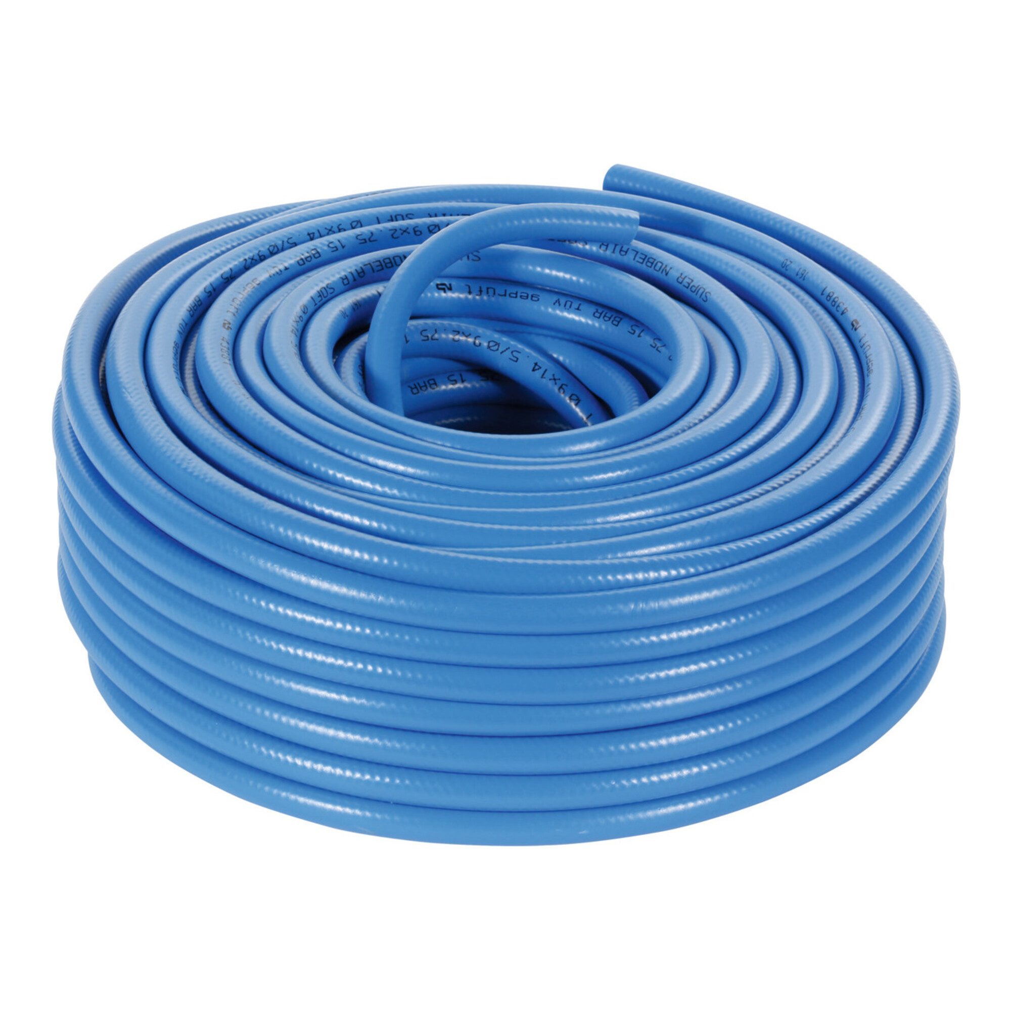 Tricoflex Gartenschlauch Tricoflex Gewebeschlauch blau, Soft, PVC, Länge 50 m, Schlauch Innen-⌀