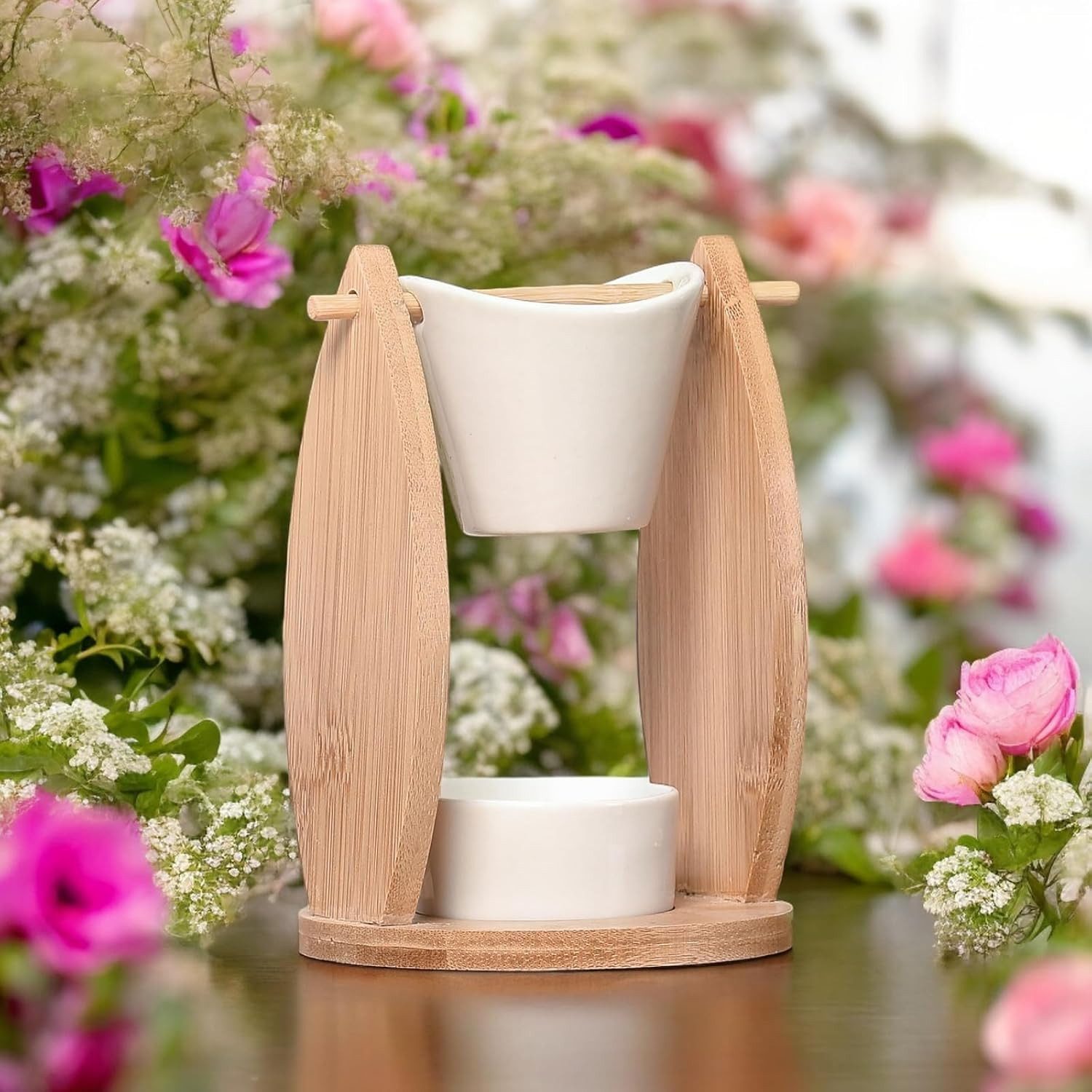 zen' Light Duftlampe Zen'Arôme Duftlampe Arina Duftwachs-Brenner Diffuser Ätherische Öle