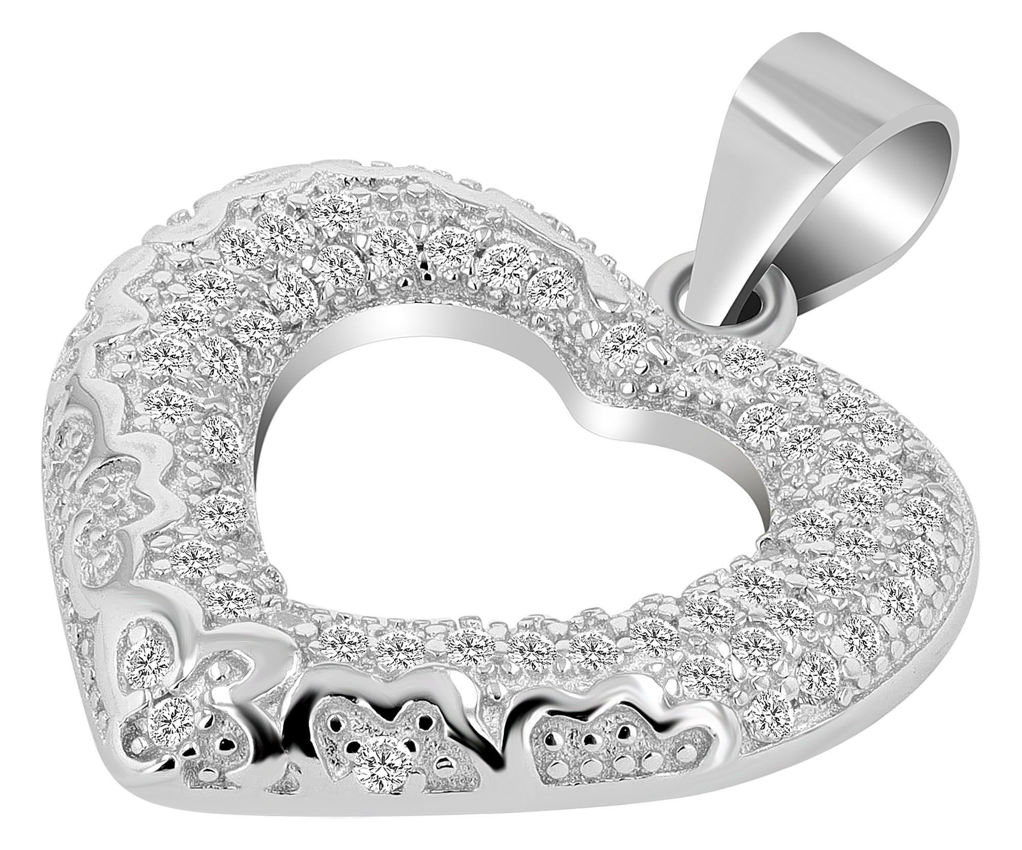 AKZENT Kettenanhänger Delara Silber (Einzeln) günstig online kaufen