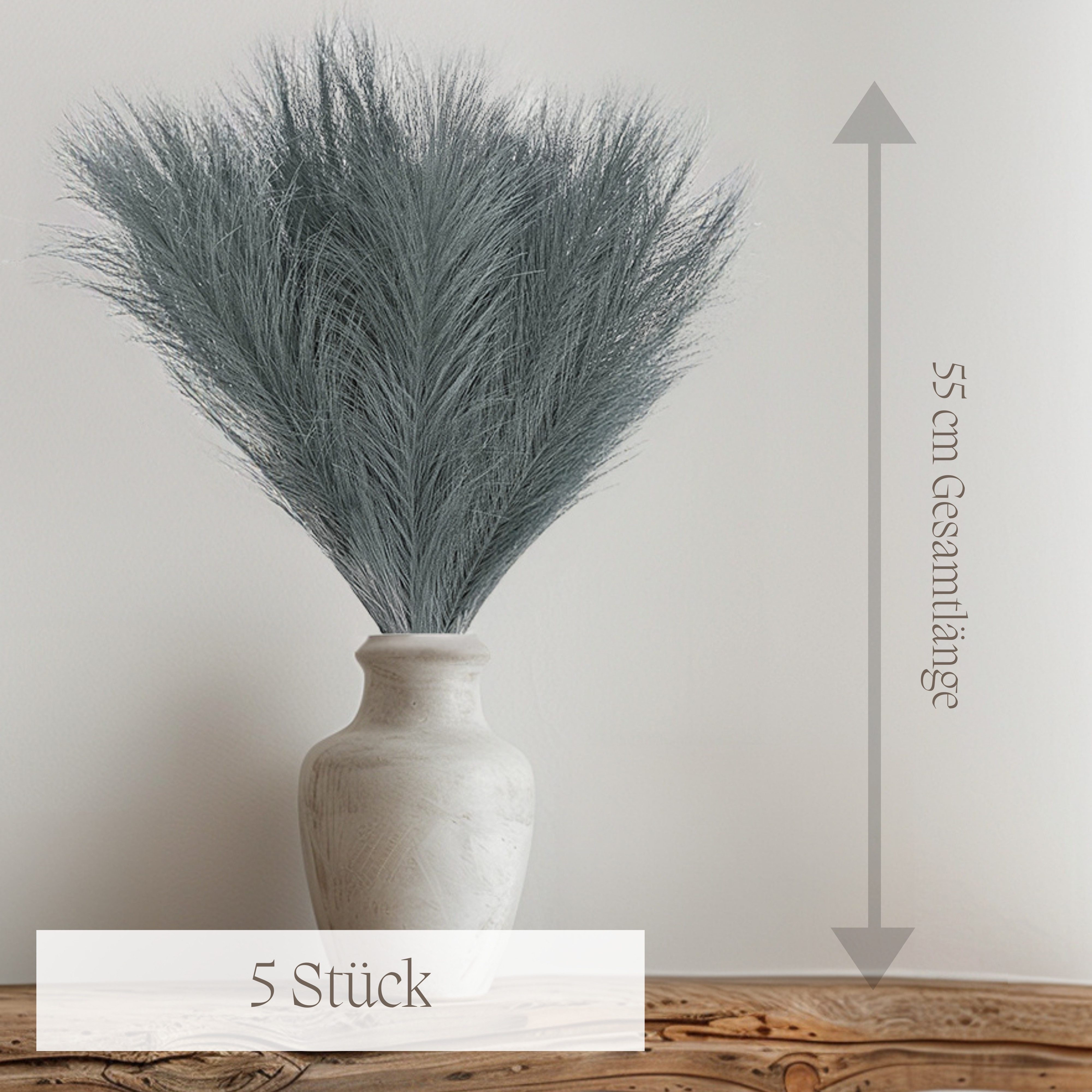 Kunstblume Pampasgras Groß Pampasgras Künstlich Pampasgras Schwarz Pampasgr günstig online kaufen