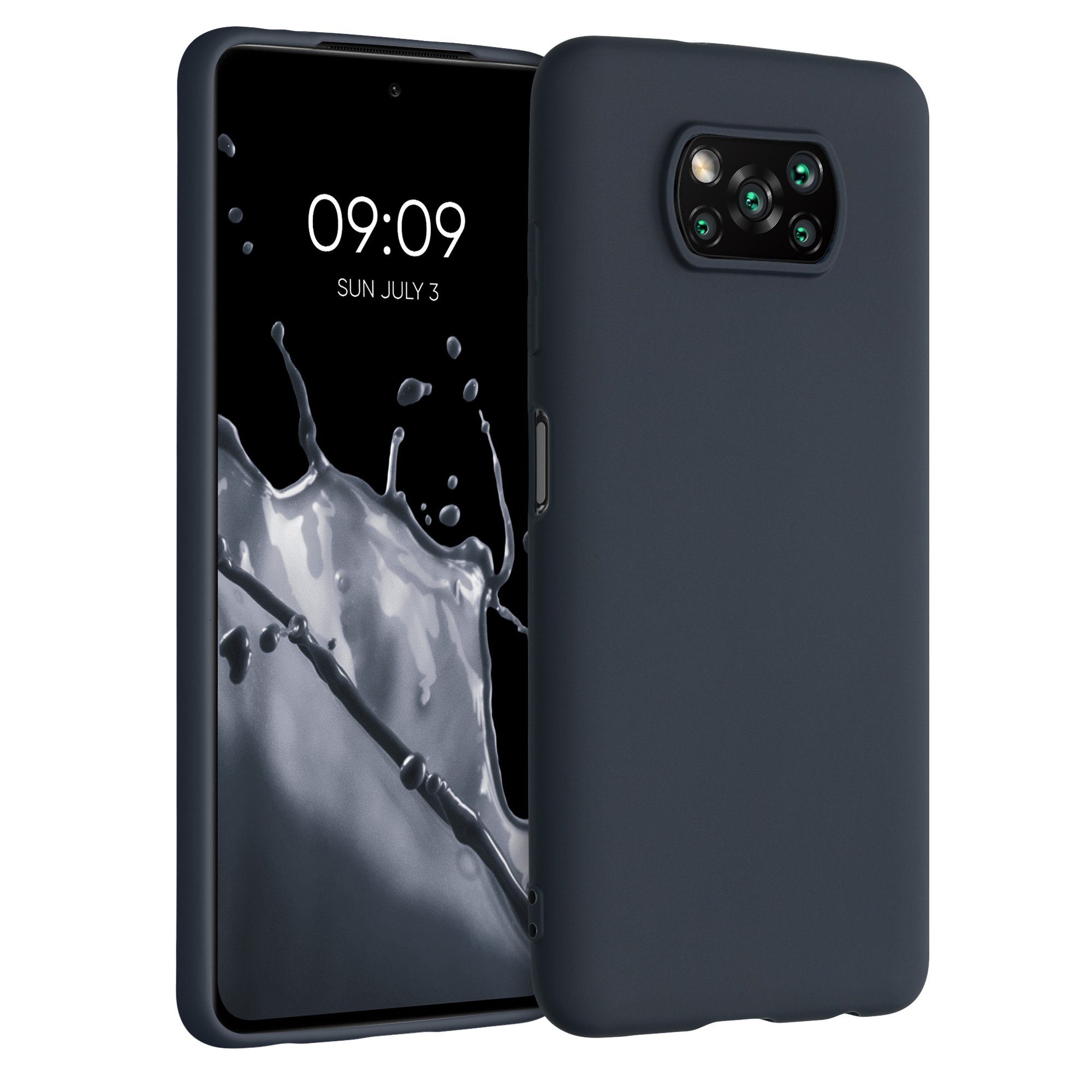 kwmobile Handyhülle Hülle für Xiaomi Poco X3 NFC / Poco X3 Pro, Hülle Silikon - Soft Handyhülle - Handy Case Cover