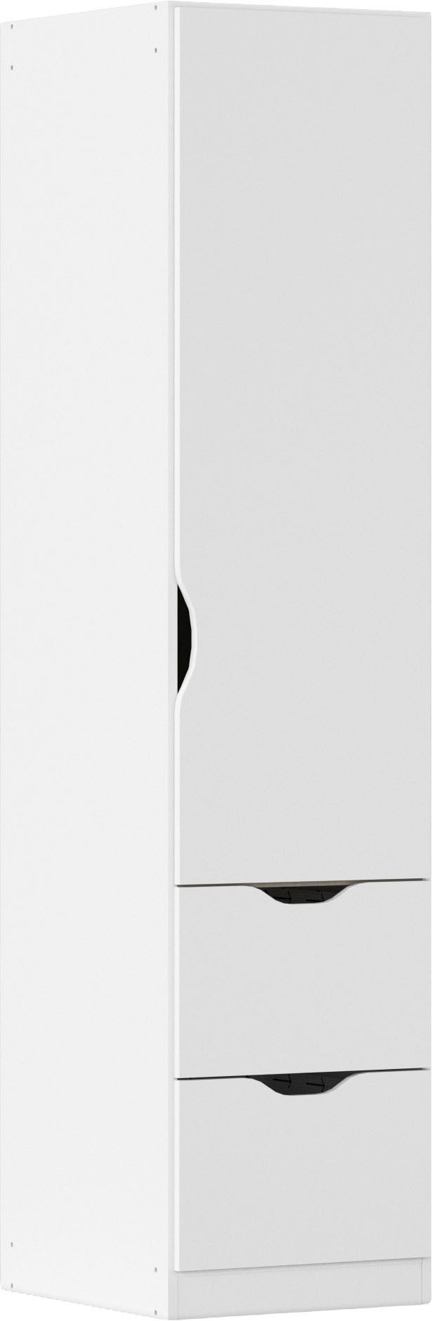 rauch Kleiderschrank Freiham mit Griffmulden und Schubkästen günstig online kaufen