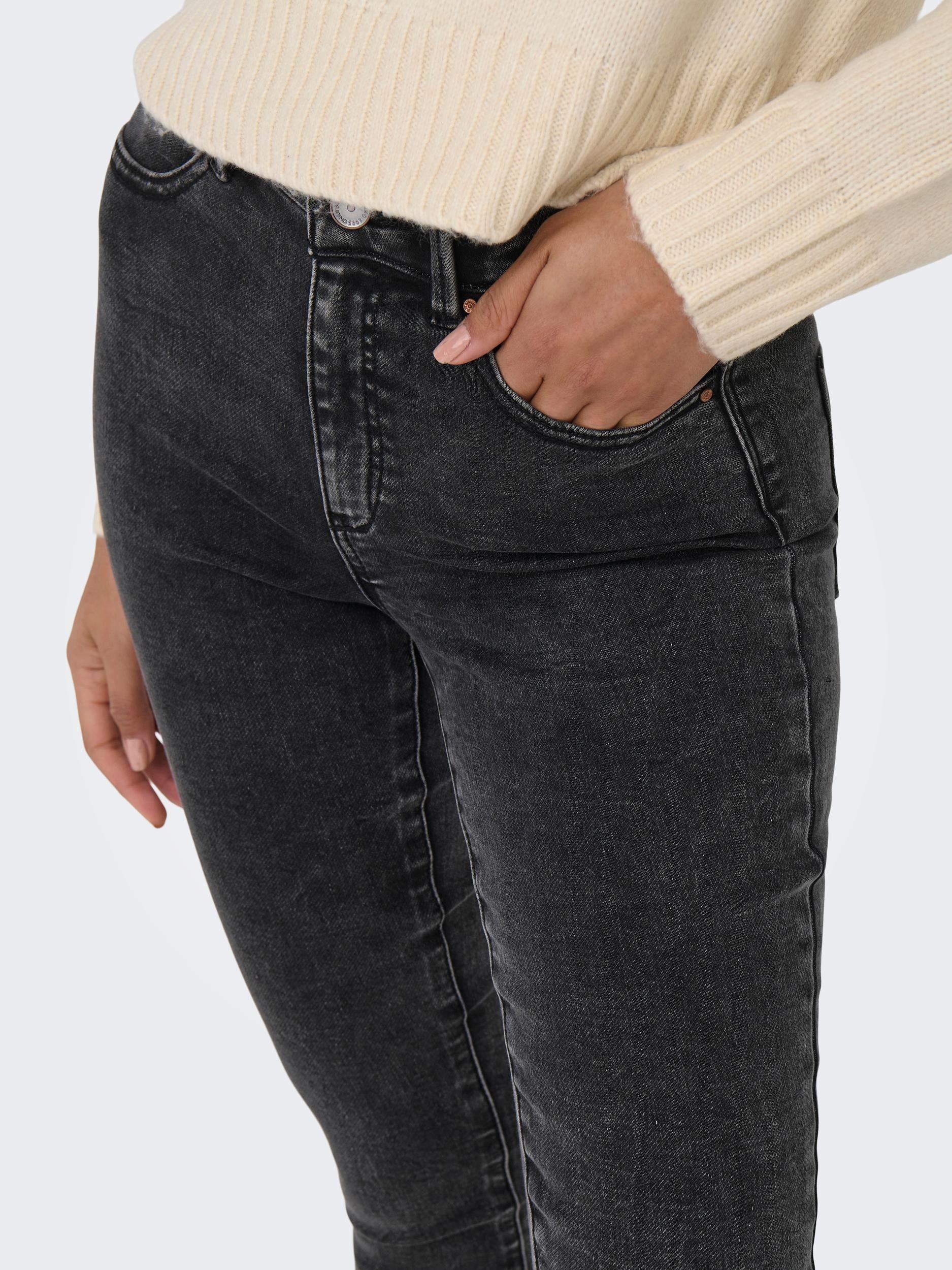 ONLY 5-Pocket-Jeans ONLFOREVER HIGH HW Washed SKINNY JOGG Black DNM