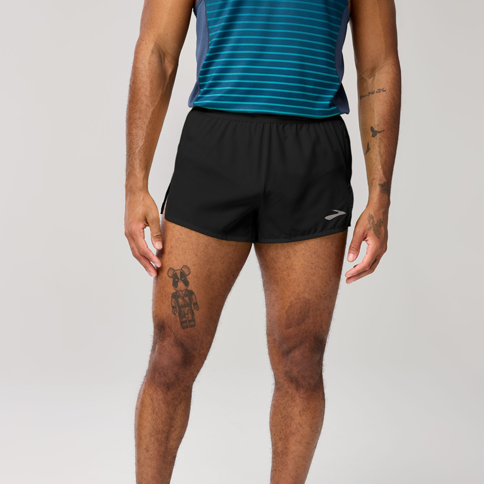 Brooks Laufshorts Breakaway 3" Short Men 211536-001 Bewegungsfreiheit und Komfort