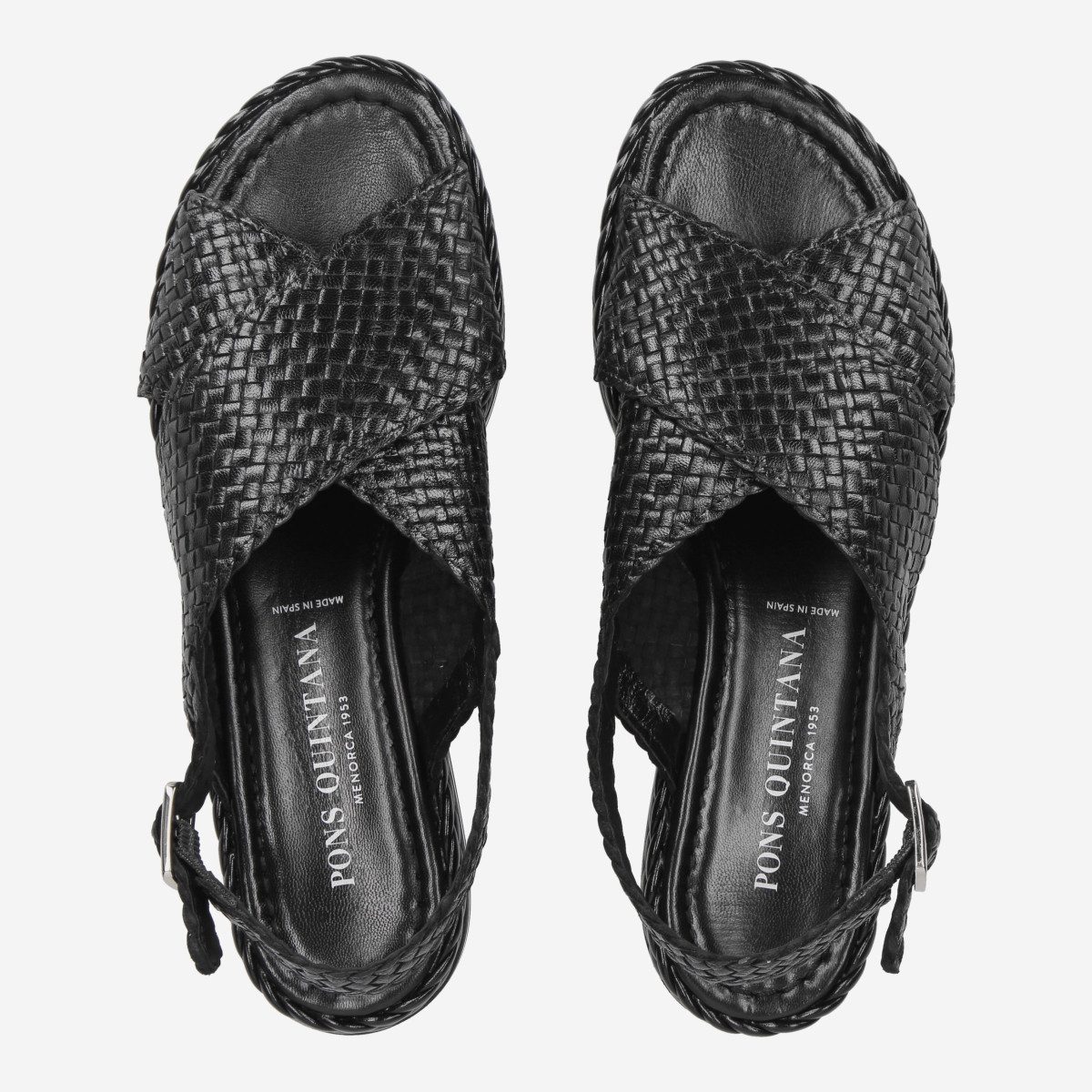 Pons Quintana Pons Quintana 9783.TU00, Sandaletten, Schwarz, Damen Sandalette