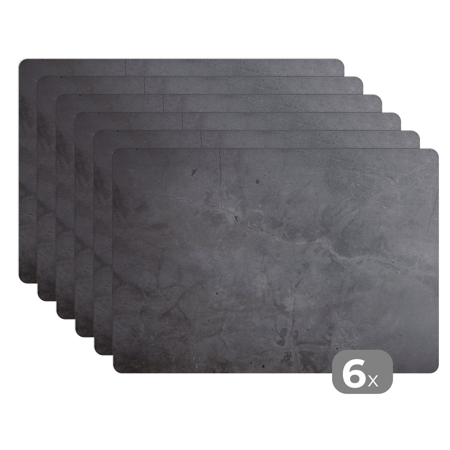Platzset Industriell - Beton - Schiefer
