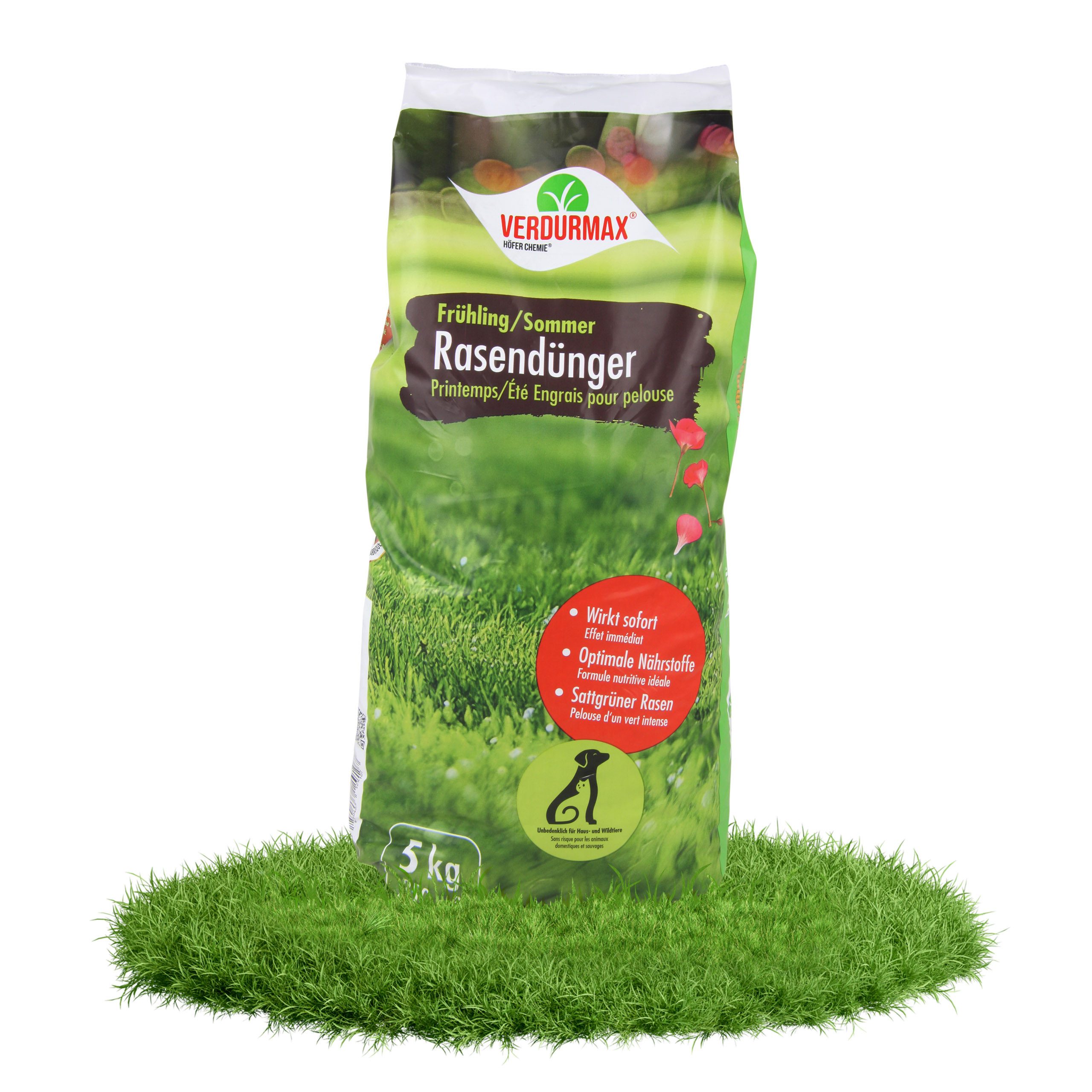 Rasendünger 5 kg VERDURMAX® Rasendünger Frühling / Sommer