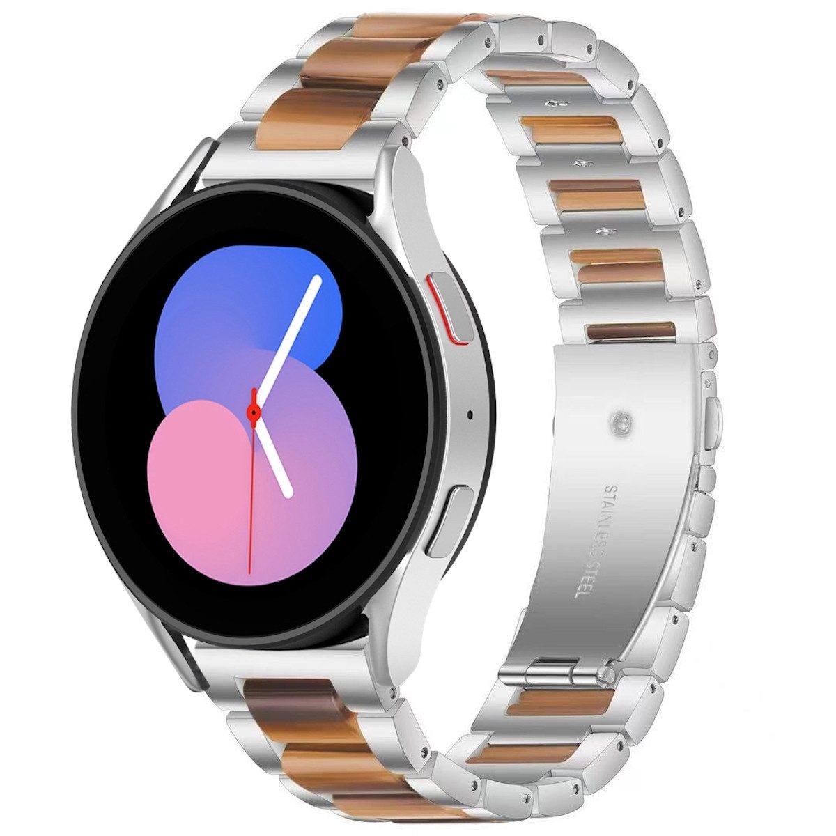 Wigento Smartwatch-Armband Für Samsung Galaxy Watch FE 6 5 4 Normal Pro Cla günstig online kaufen