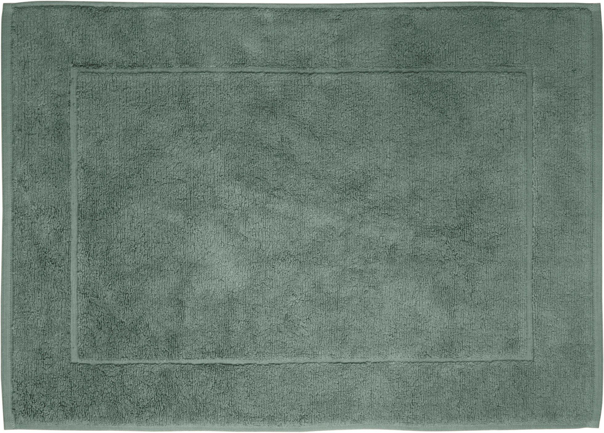 framsohn frottier Badematte Uni Basic Hotelmatte, Höhe 11 mm, beidseitig nutzbar, fußbodenheizungsgeeignet, schnell trocknend, Baumwolle, rechteckig, große Farbpalette, Hergestellt in Österreich, Badezimmerteppich