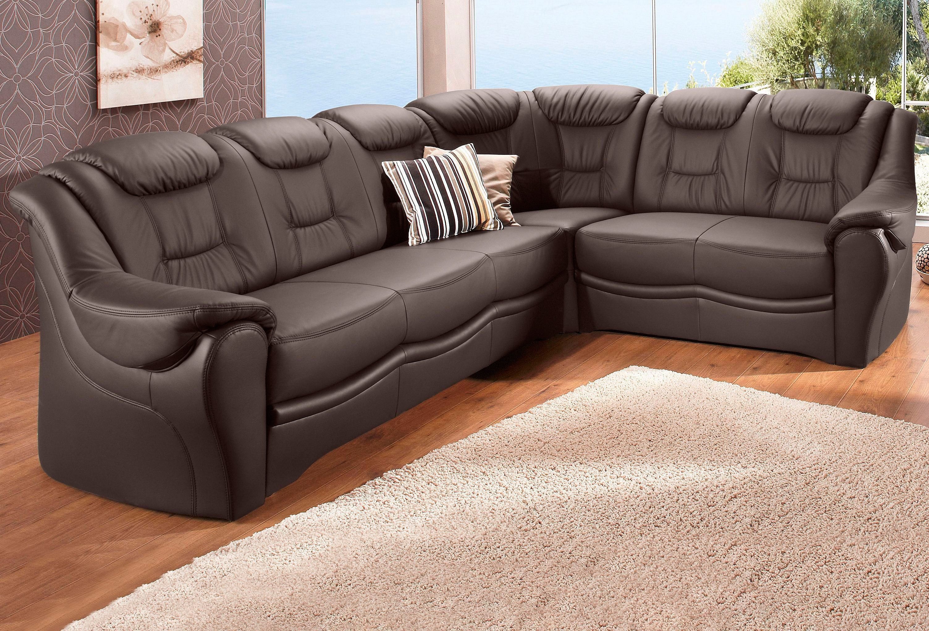 sit&more Ecksofa "Savoni L-Form" wahlweise mit Bettfunktion günstig online kaufen