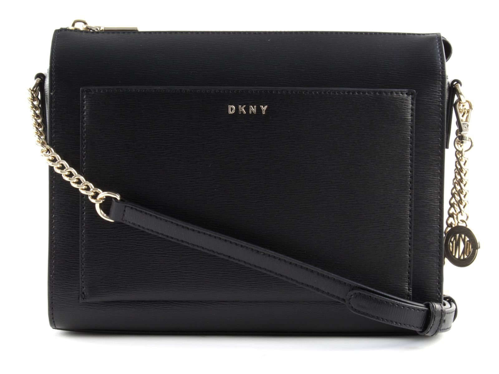 Umhängetasche DKNY Black Bryant Sutton / Gold